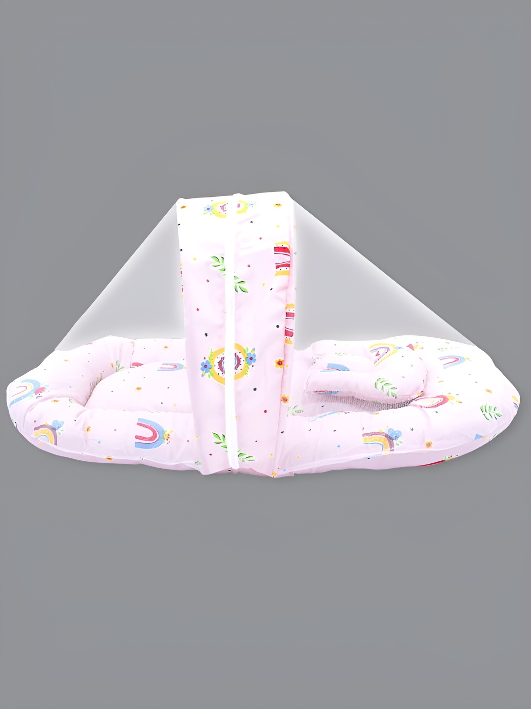 

Born Babies Pink & Red Tent Mosquito Net