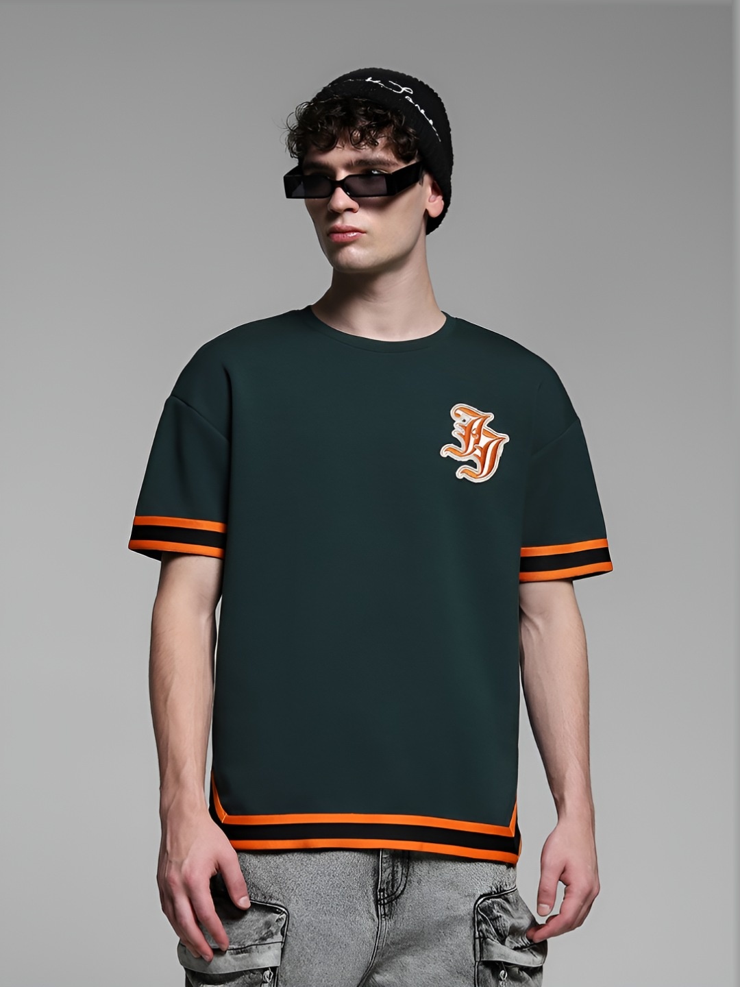 

Jack & Jones Men Applique T-shirt, Green