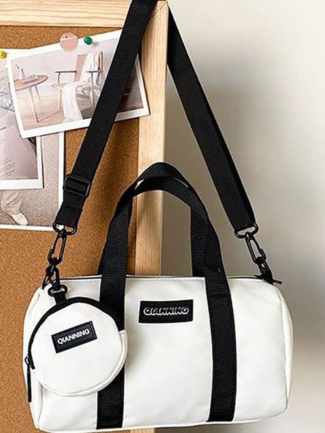 

StyleCast x Revolte Structured Sling Bag, White