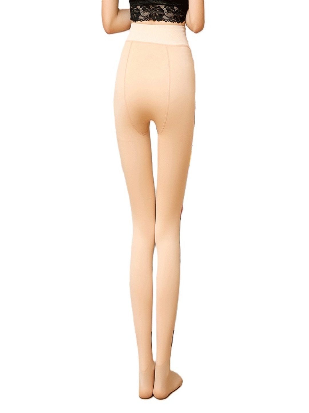 

Alexvyan Thick Winter Stretchable Stockings, Beige