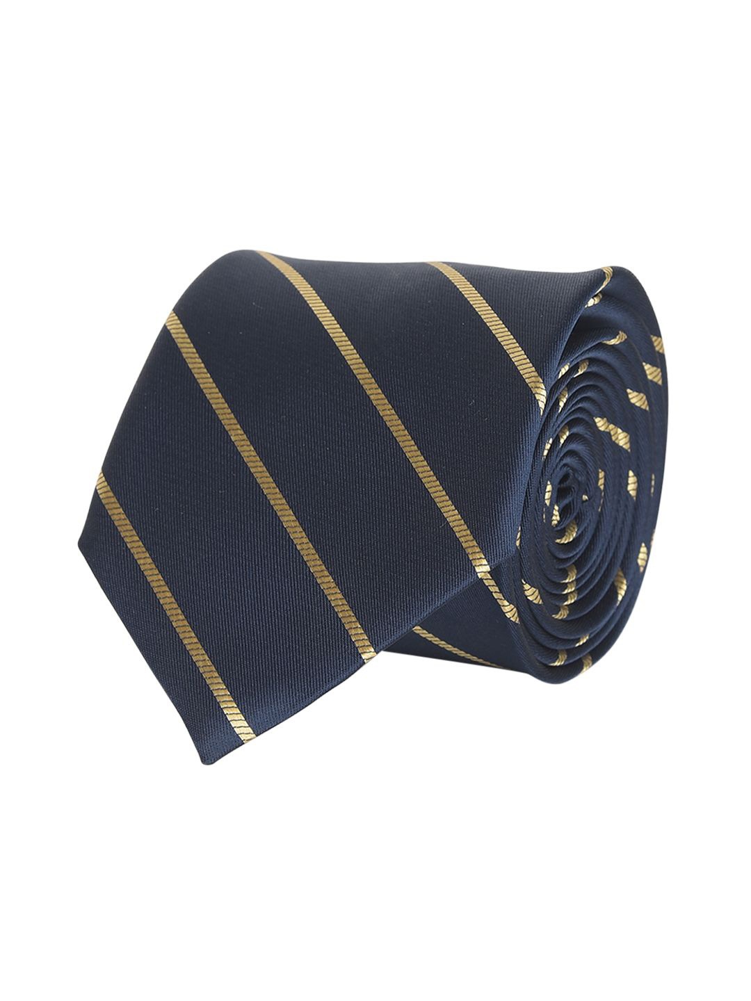 

Cazzano Men Striped Skinny Tie, Blue