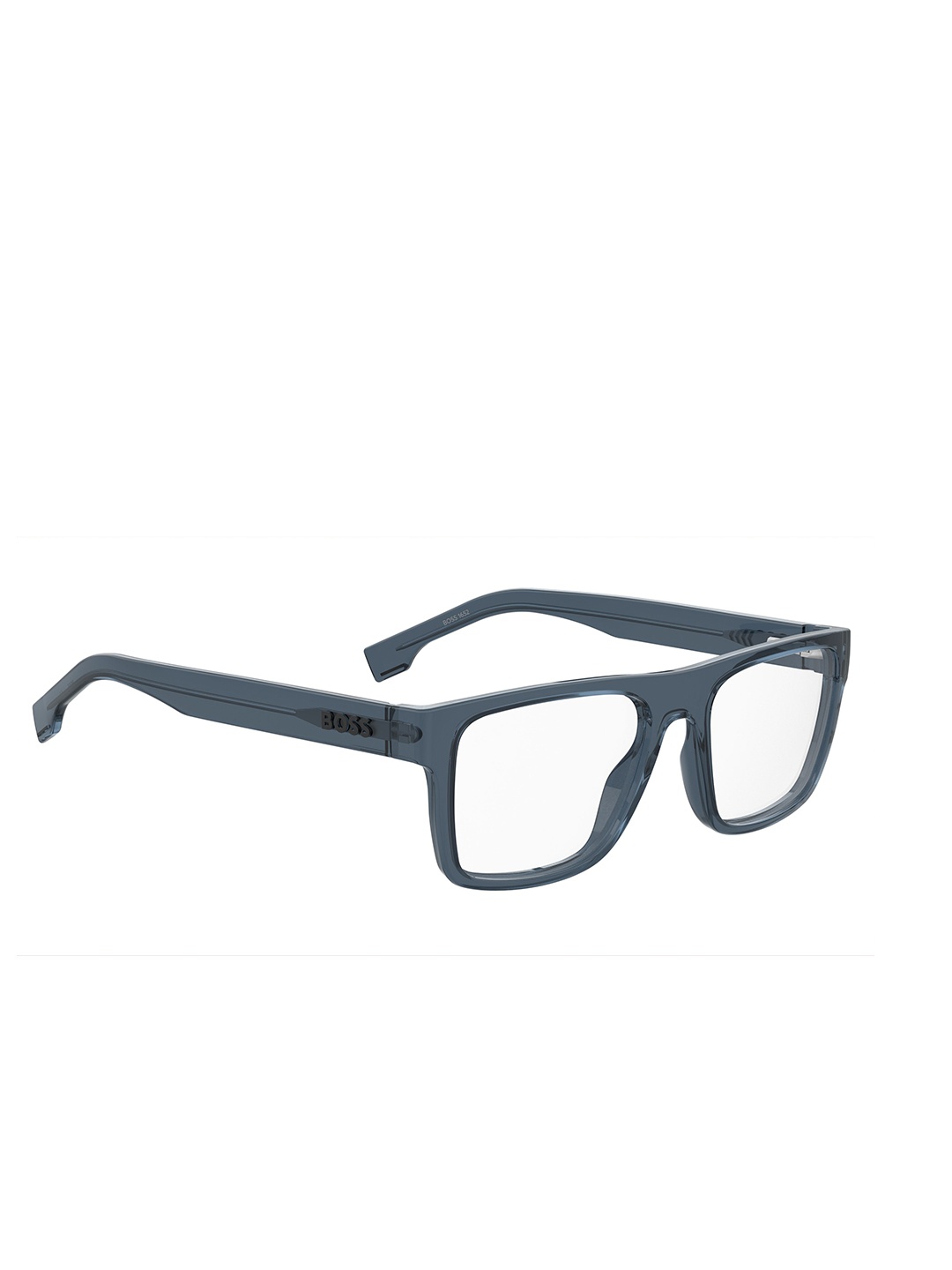 

HUGO Men Full Rim Rectangle Frames, Blue