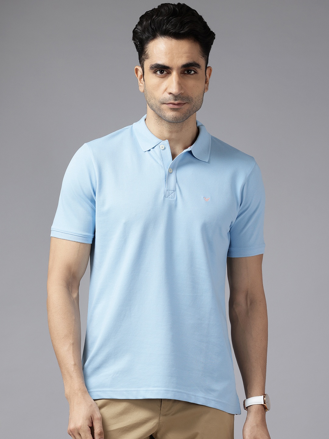 

Blackberrys Polo Collar Slim Fit T-shirt, Blue