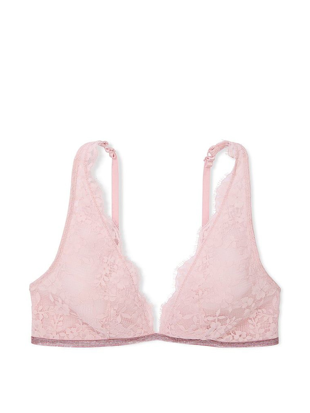 

Victoria's Secret Women Everyday Medium Coverage Self Design Bra, Pink