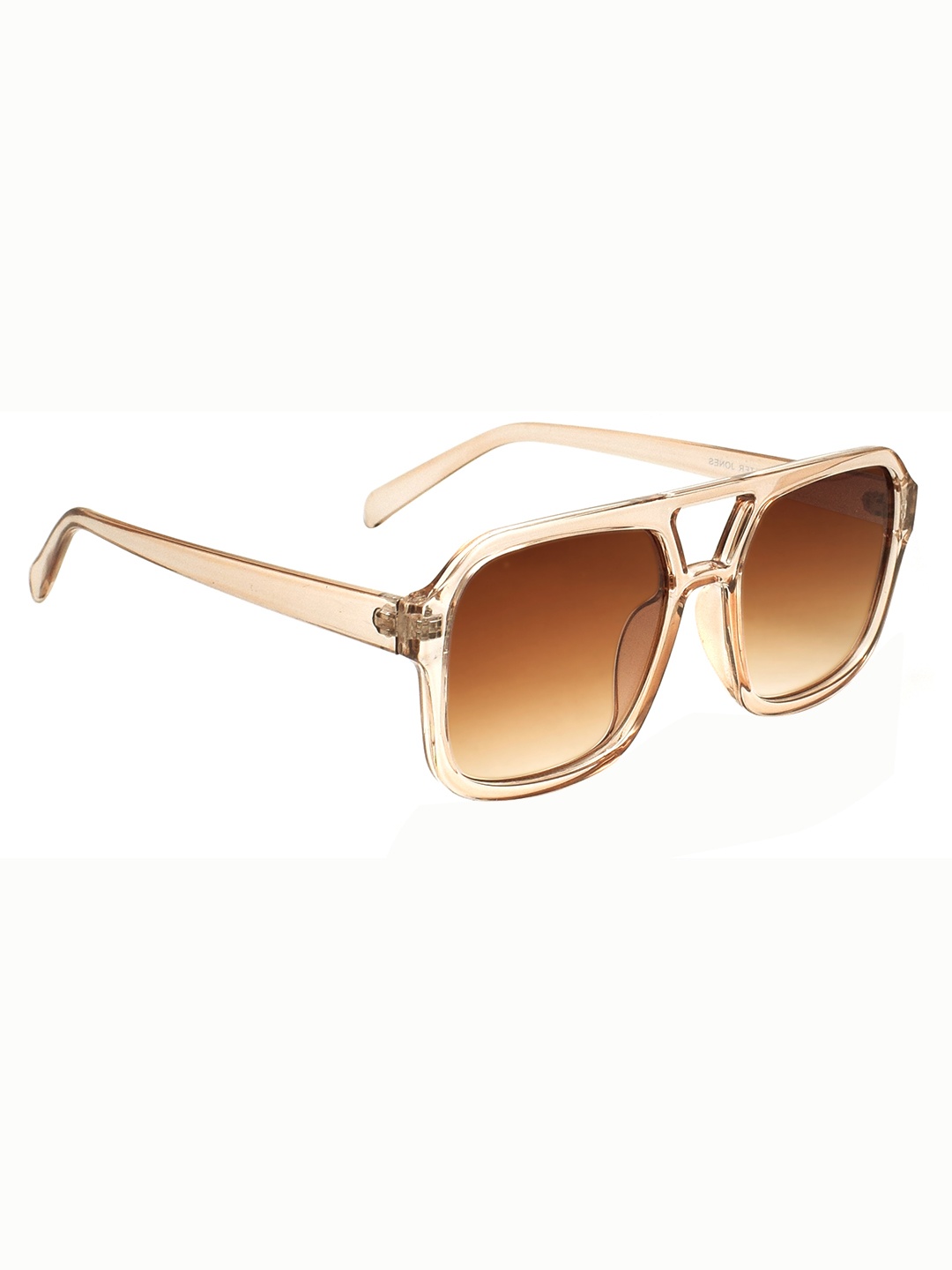 

Peter Jones Eyewear Unisex Aviator Sunglasses with UV Protected Lens 98062TBW_C-Brown