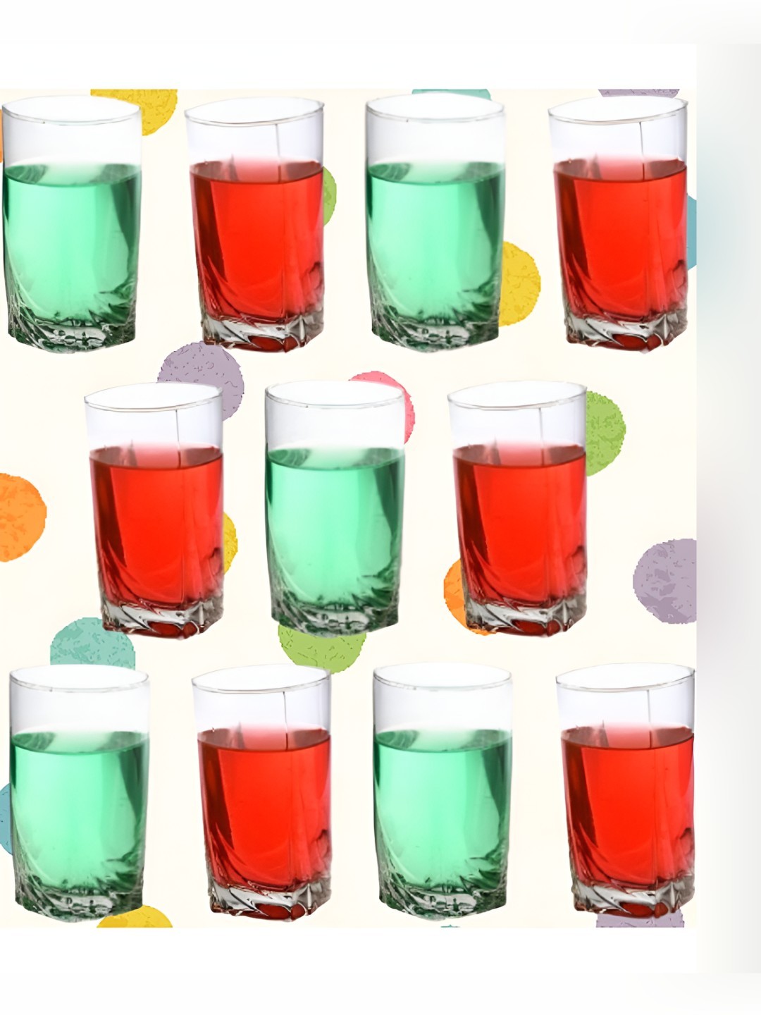 

SOMIL Unisex Transparent Water Glass