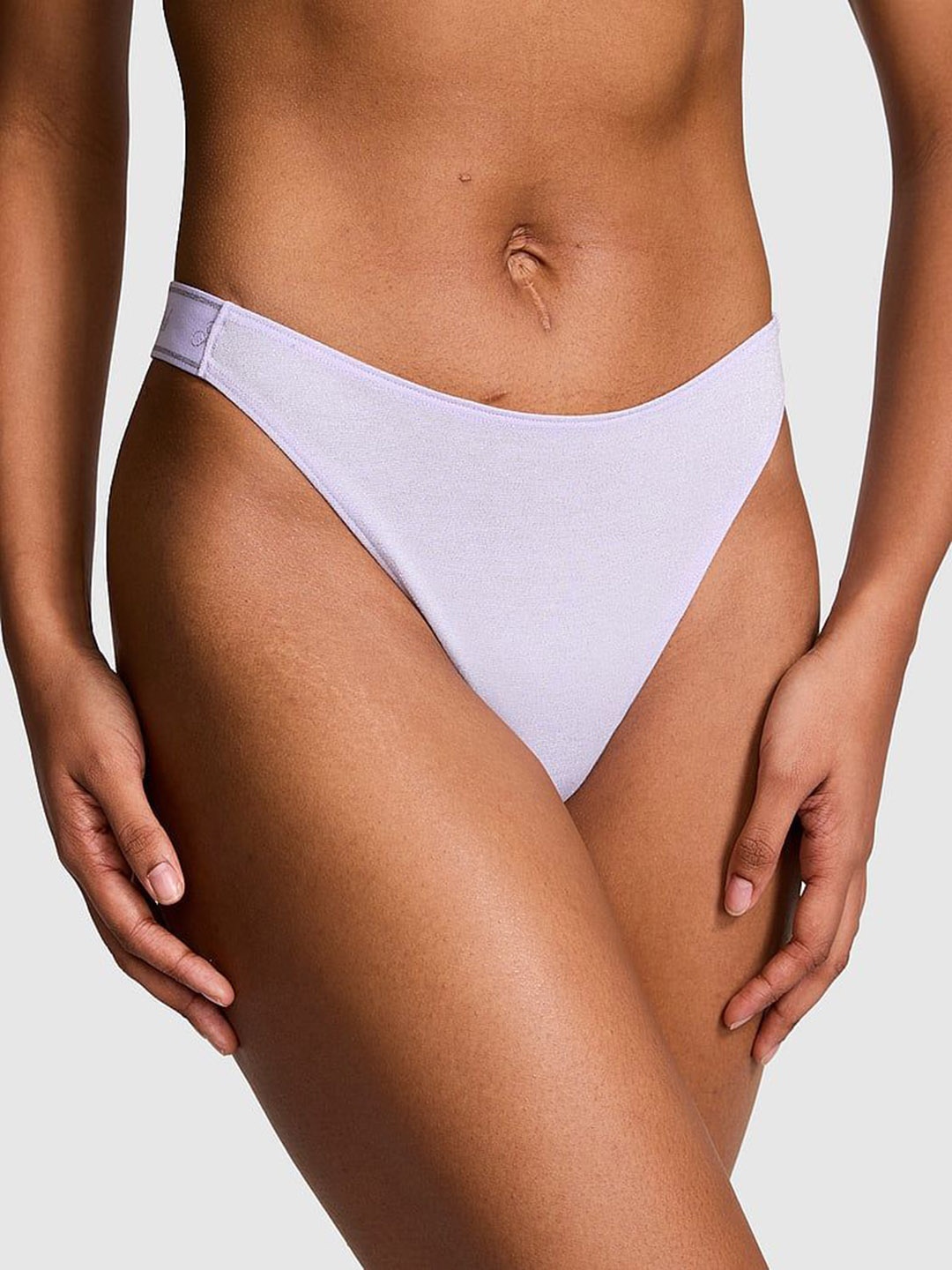 

Victoria's Secret Women High-Leg Thong Briefs, Purple