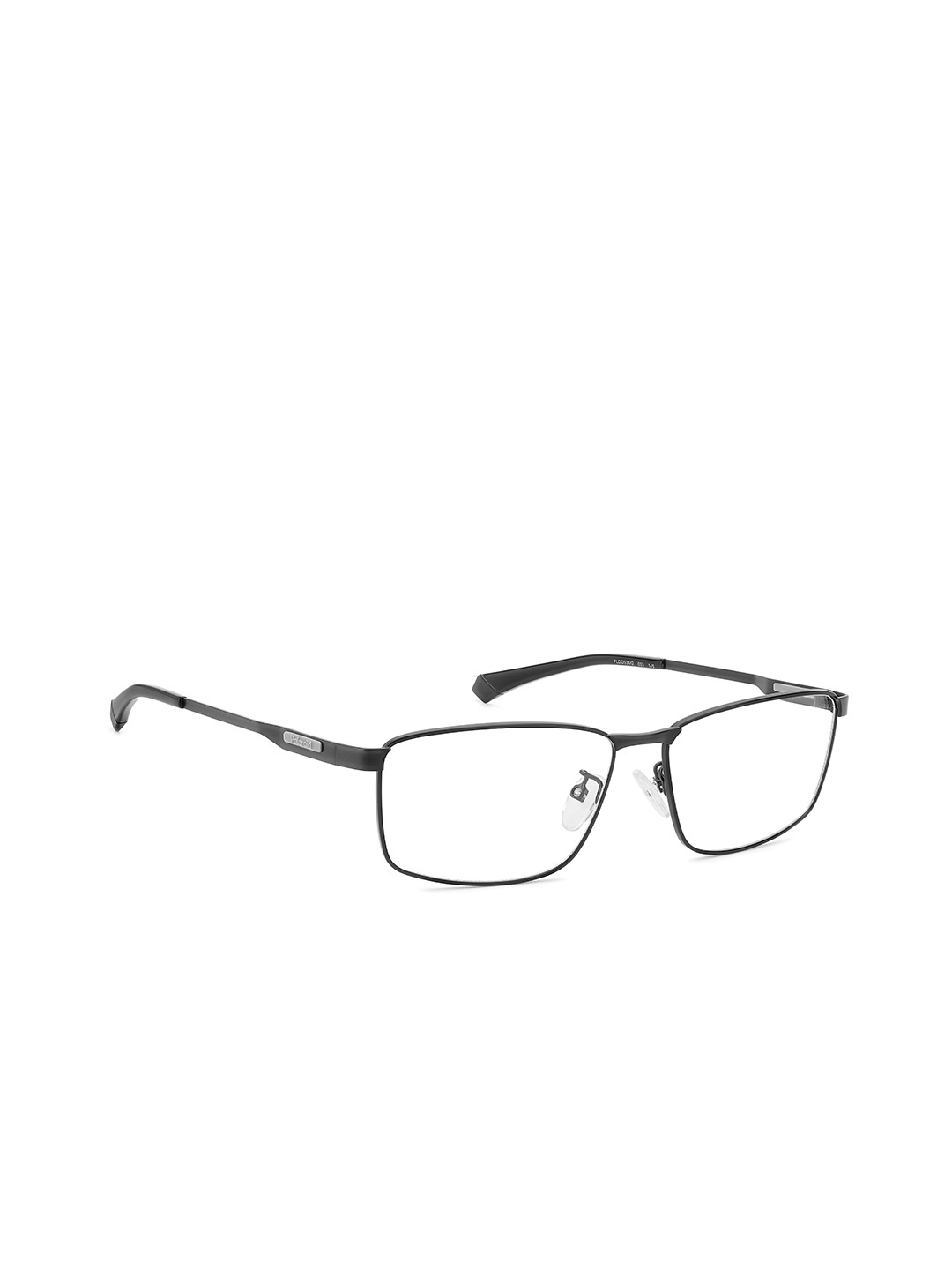 

Polaroid Men Full Rim Rectangle Frames, Black