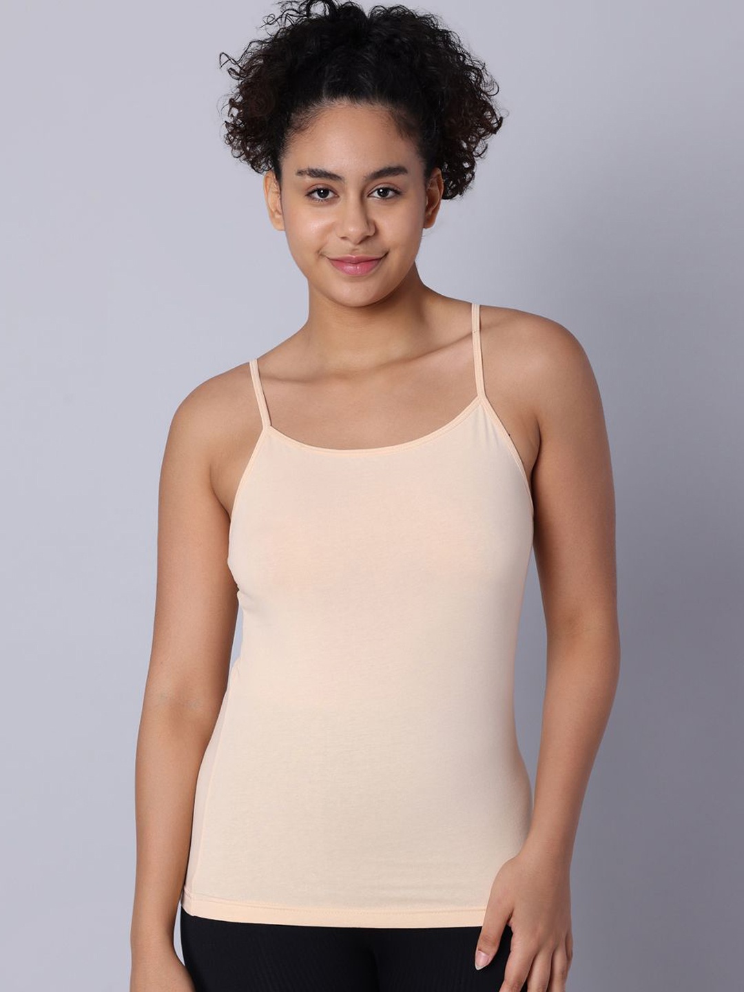 

Sillysally Women Non Padded Camisole, Cream