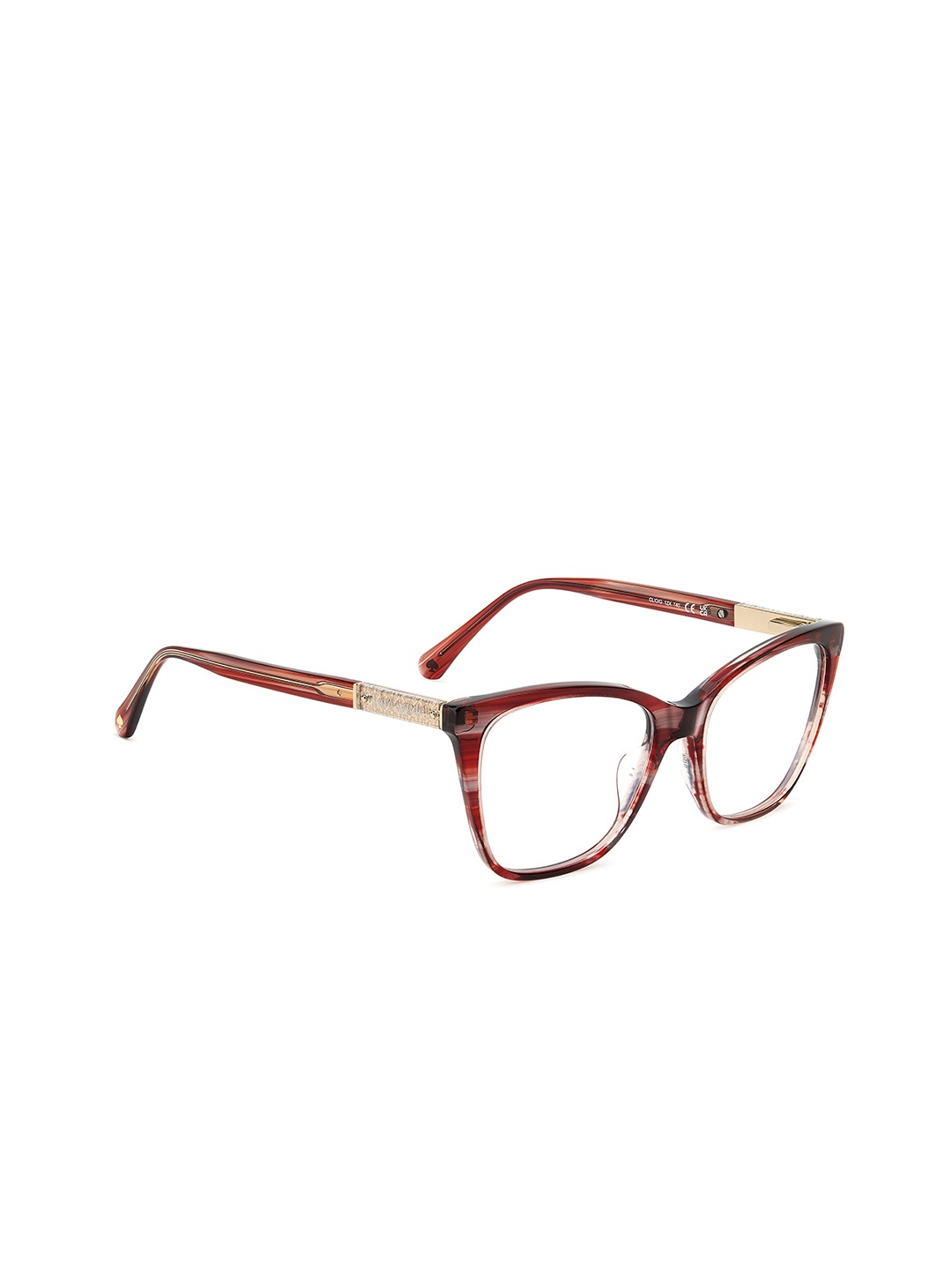 

Kate Spade Women Abstract Full Rim Butterfly Frames, Pink
