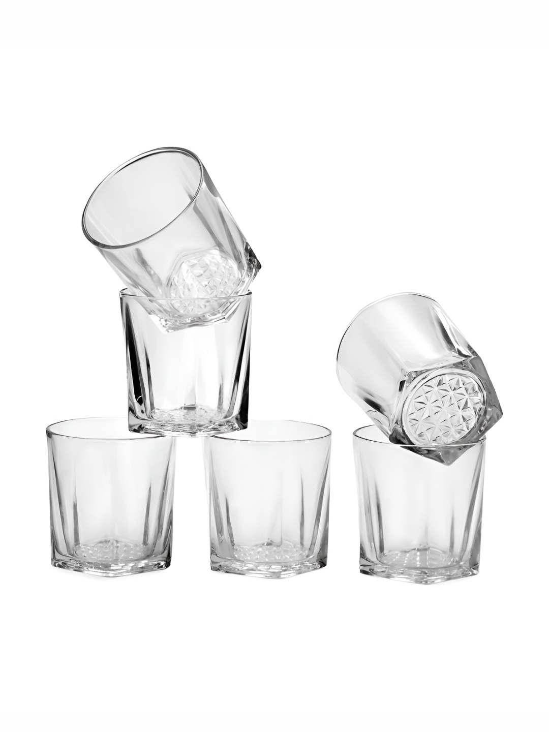 

SOMIL Transparent 6 Pieces Water Glasses 300 ml