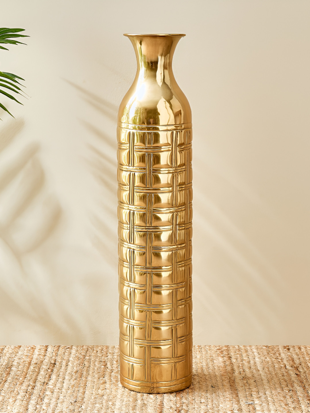 

Home Centre Yellow Corsica Colossal Jace Metal Vase