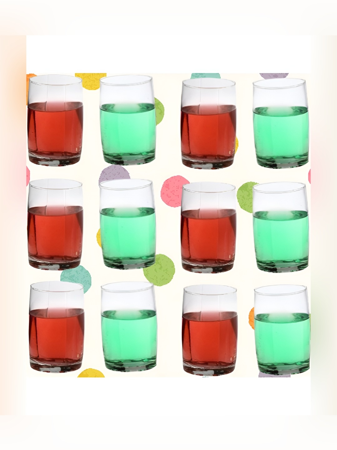 

SOMIL Unisex Transparent Water Glass