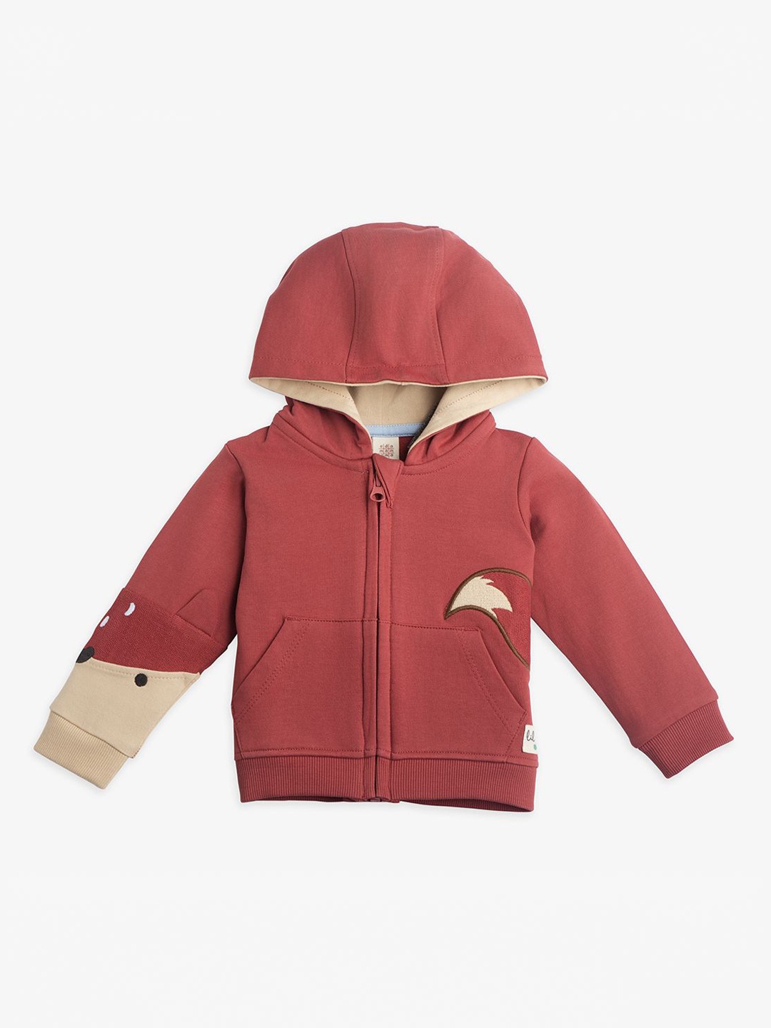 

Ed-a-Mamma Baby Boys Outdoor Open Front Jacket, Rust