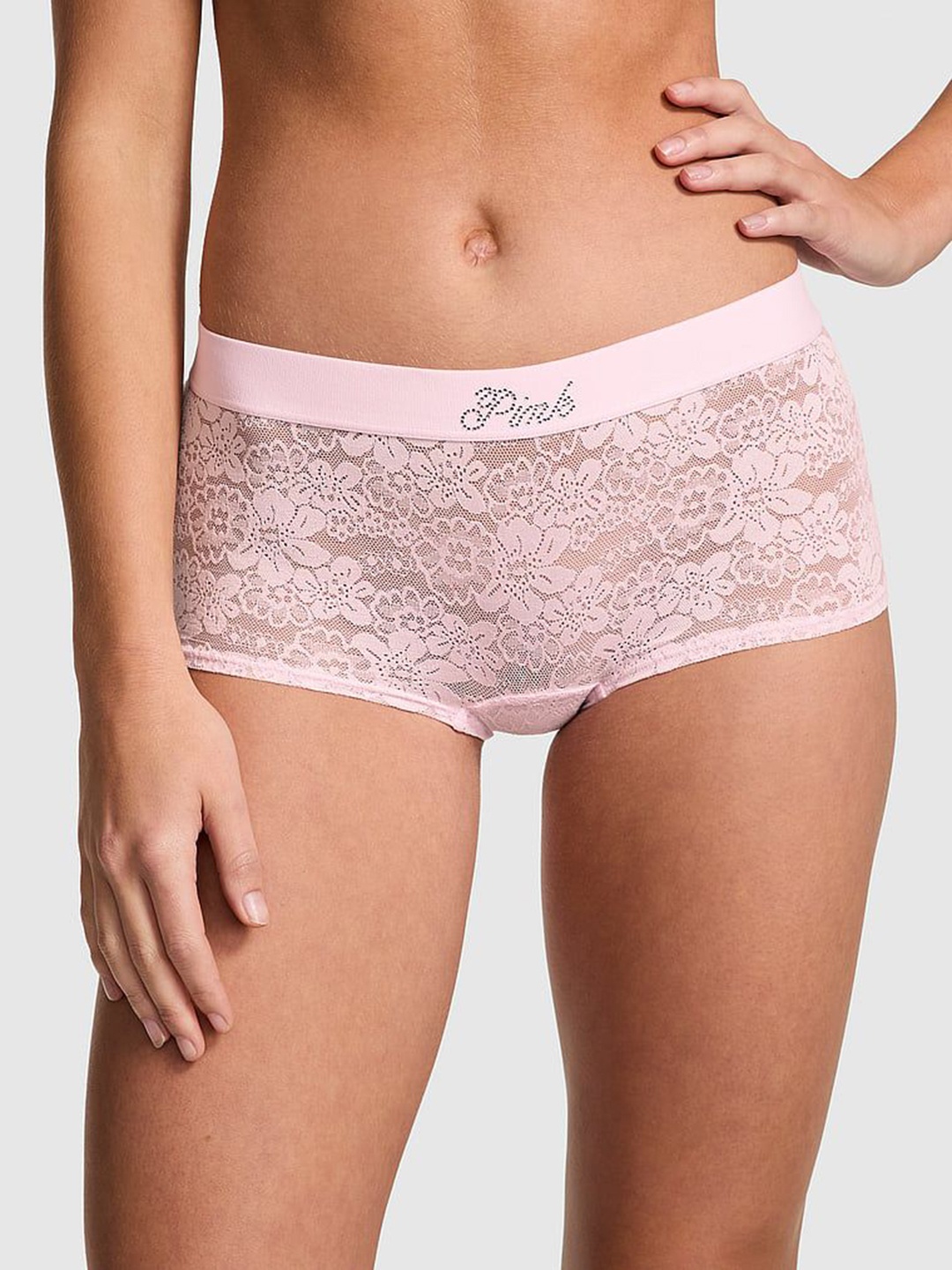 

Victoria's Secret PINK Wink Women Low-Rise Boy Shorts Briefs