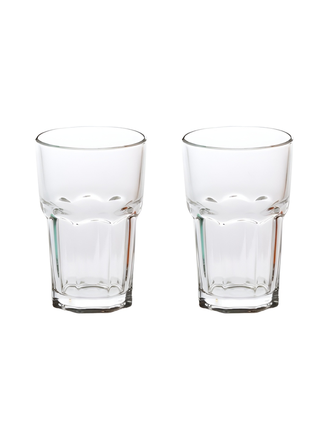 

SOMIL Transparent 2 Pieces Dishwasher Safe Water Glasses 300 ml