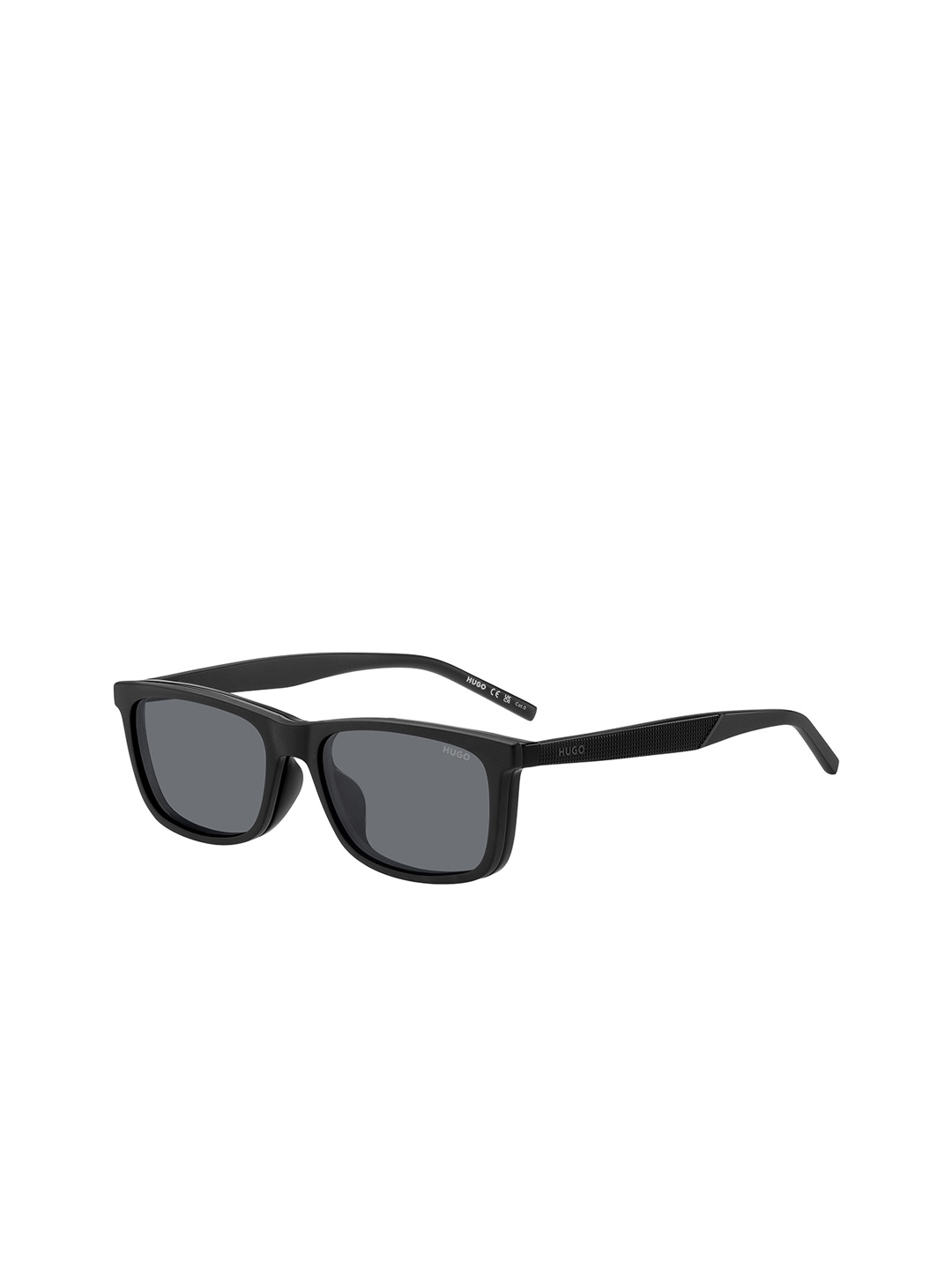 

HUGO Men Rectangle UV Protected Lens Sunglasses 2075908075599, Black