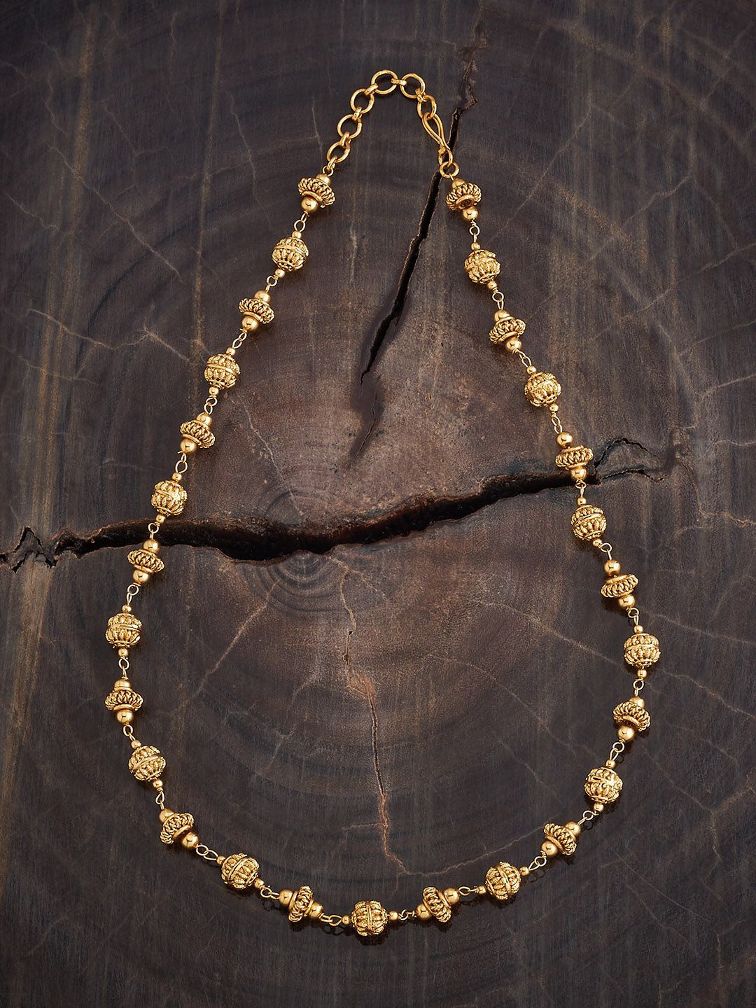 

Kushal's Fashion Jewellery Gold-Plated Antique Chain