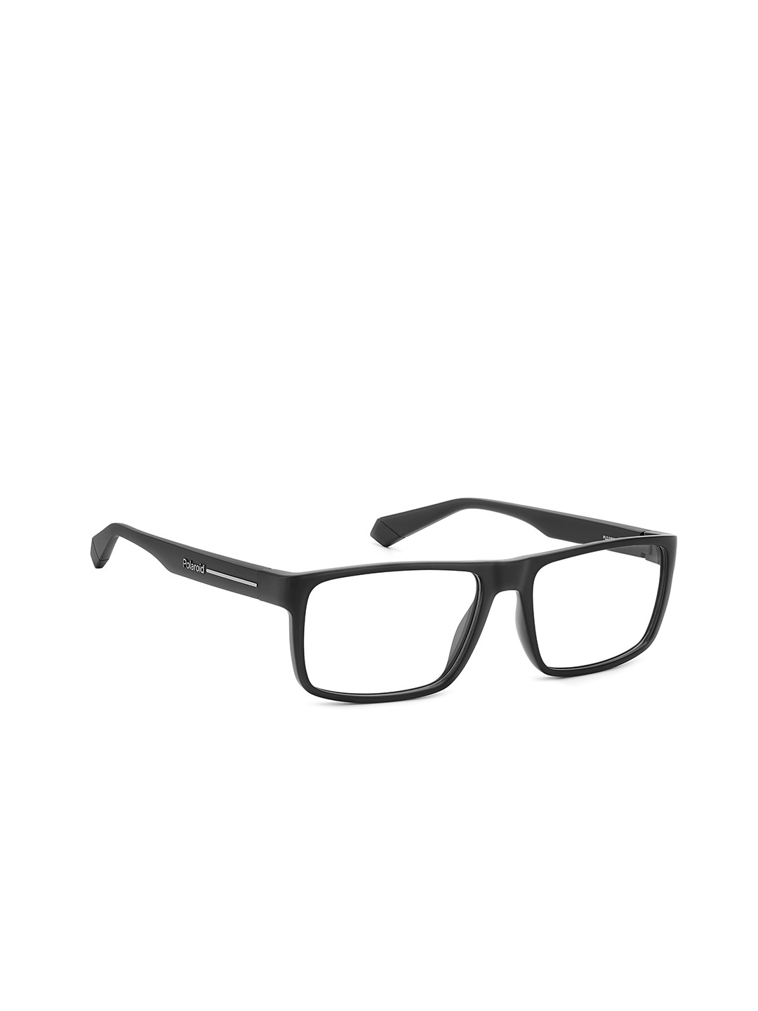 

Polaroid Unisex Full Rim Rectangle Frames, Black