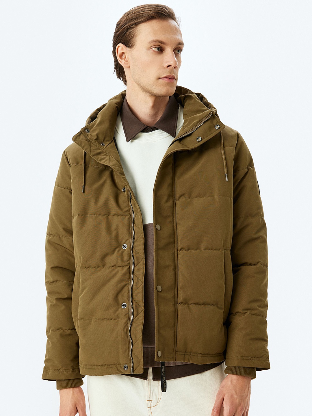 

Koton Men Padded Jacket, Khaki