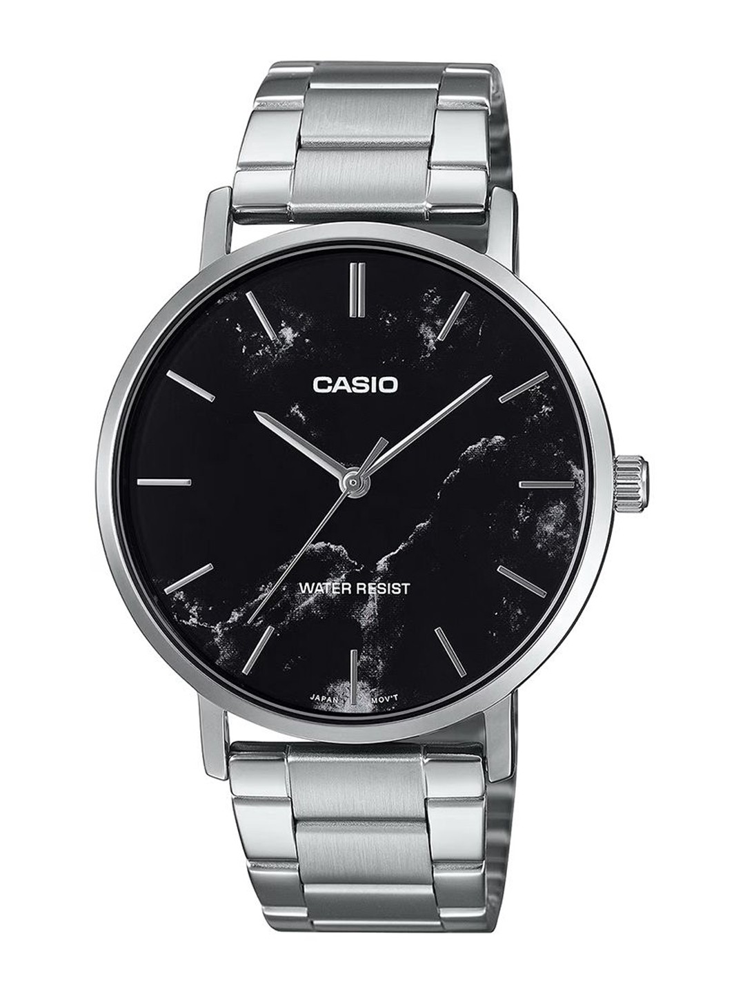 

CASIO Men Stainless Steel Cuff Straps Analogue Watch A2349, Black