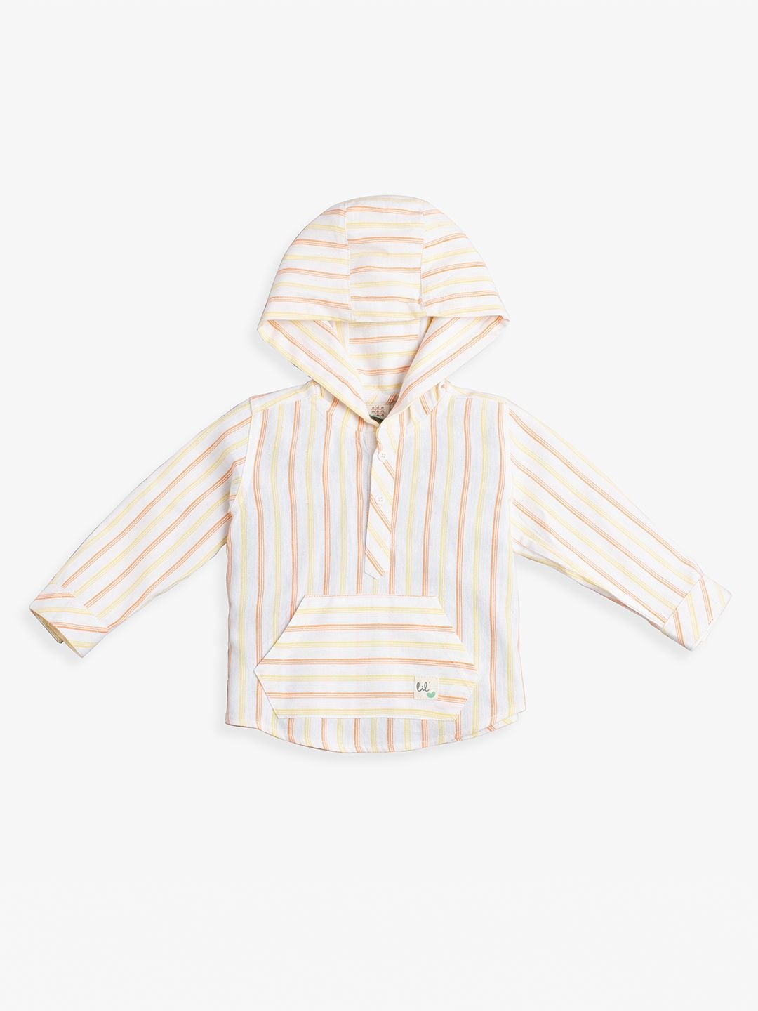 

Ed-a-Mamma Baby Boys Premium Multi Stripes Opaque Striped Casual Shirt