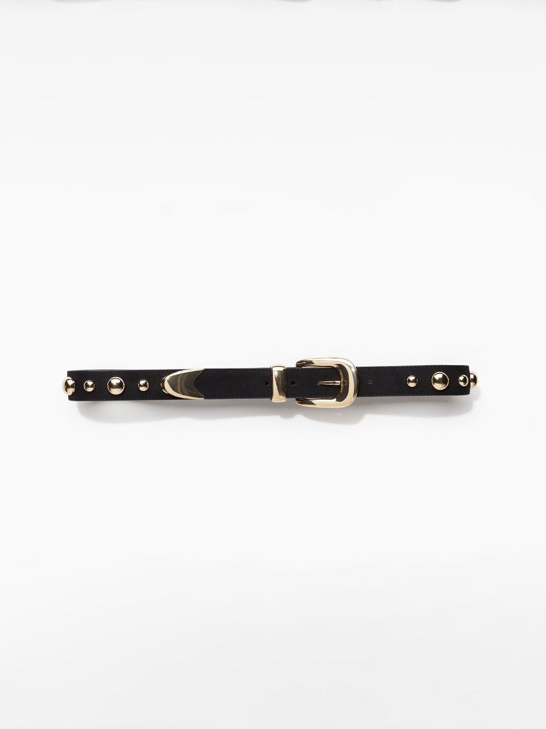 

H&M Women Studded Belt, Black