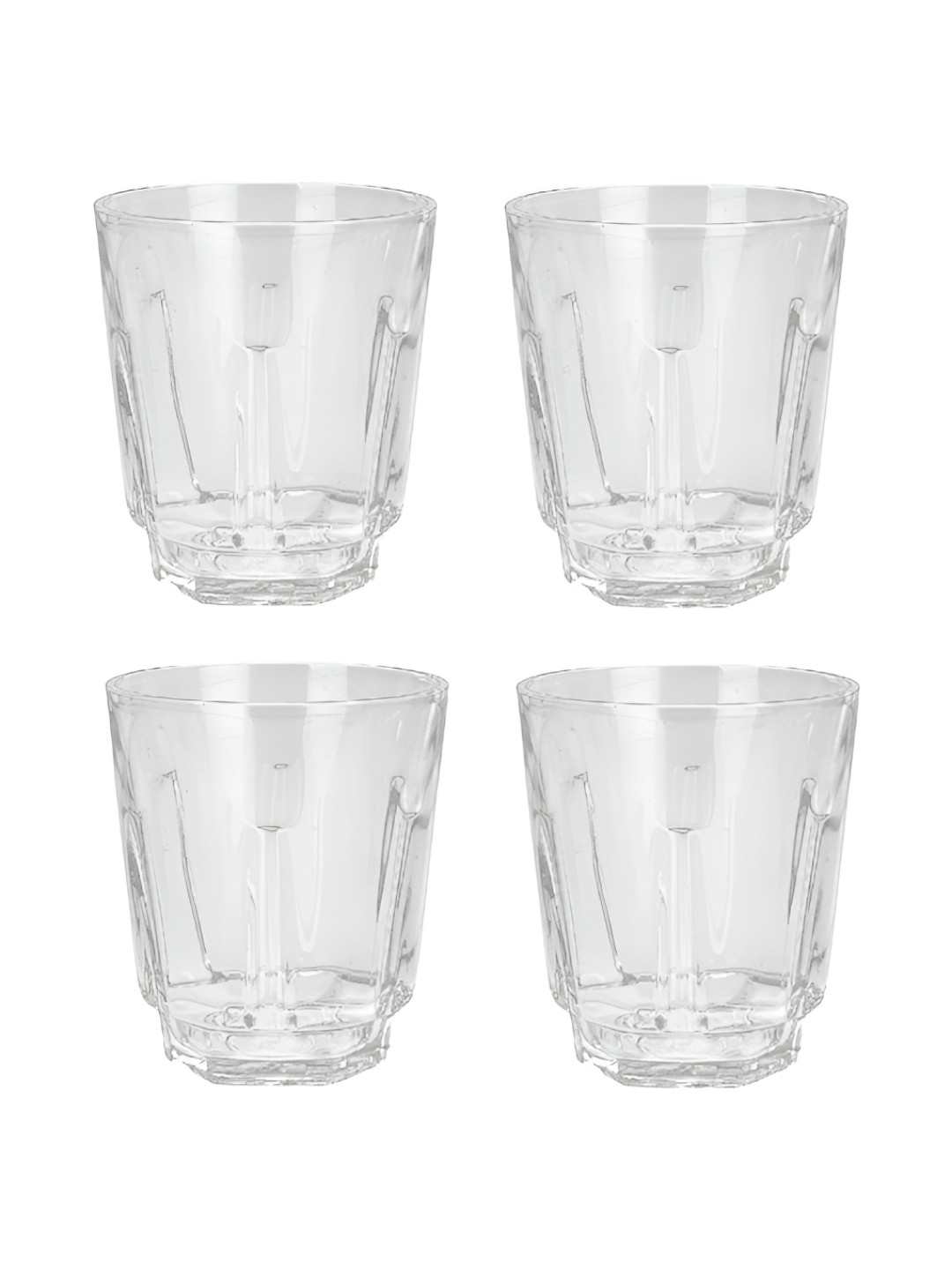 

SOMIL Transparent 4 Pieces Water Glasses 200 ml
