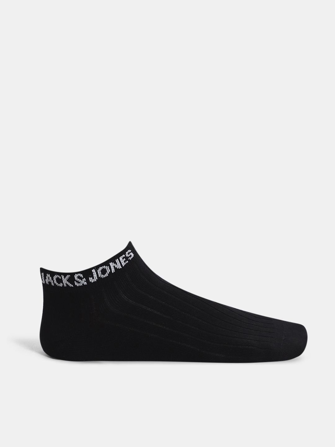 

Jack & Jones Men Pack Of 5 Printed Ankle Length Socks, Black