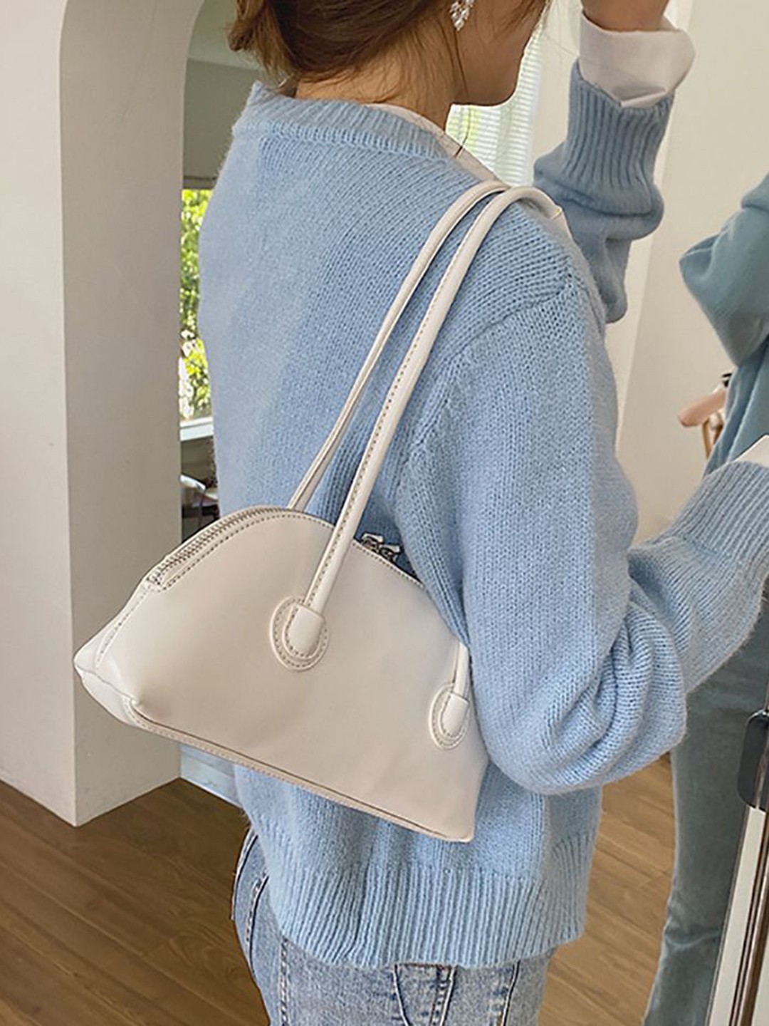 

StyleCast x Revolte Sling Bag, White