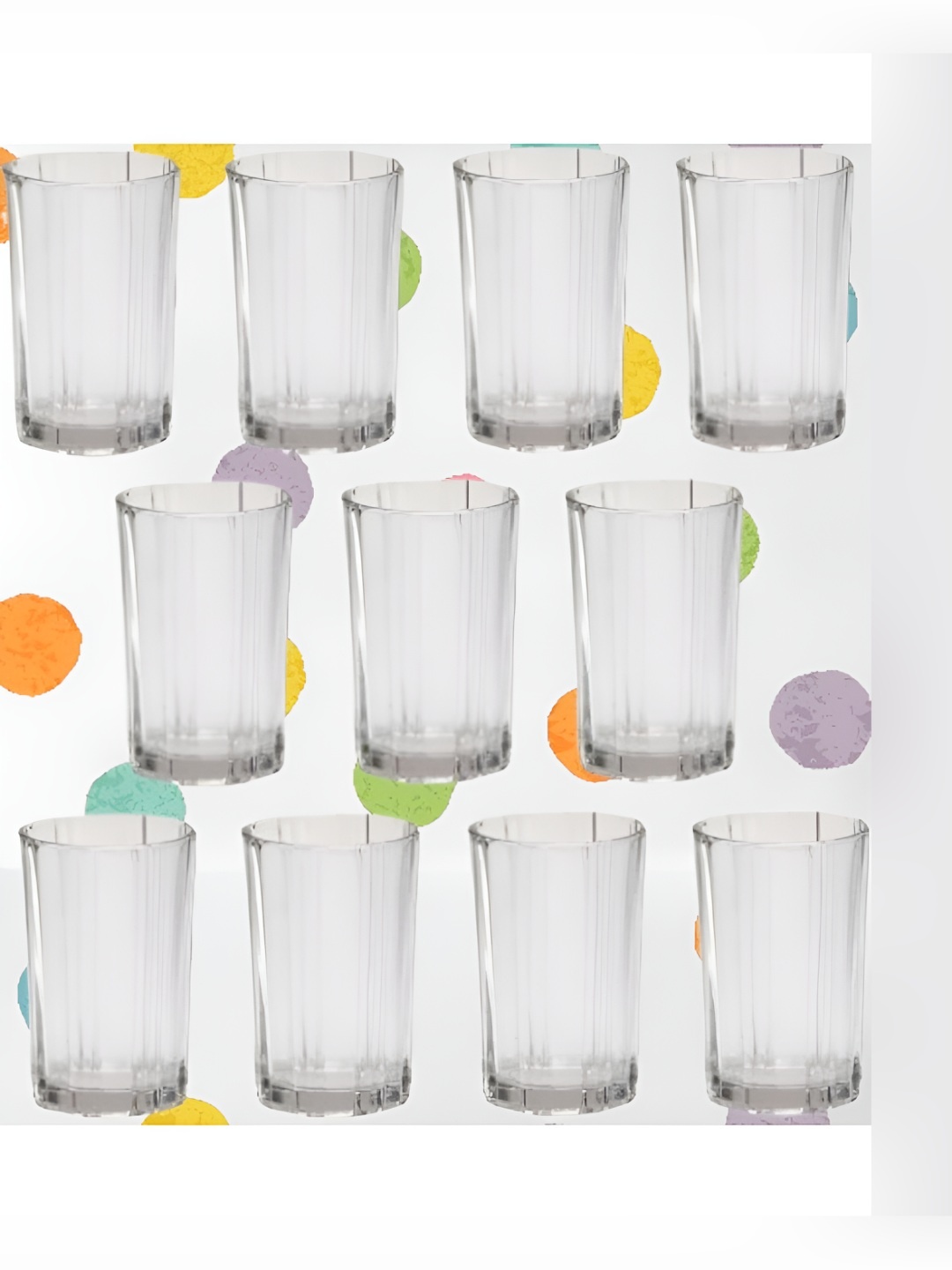 

SOMIL Unisex Transparent Water Glass