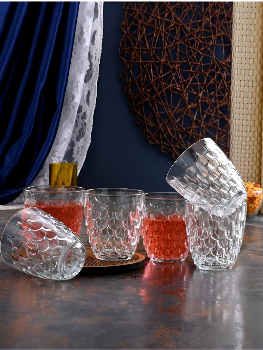 

SOMIL Unisex Transparent Water Glass