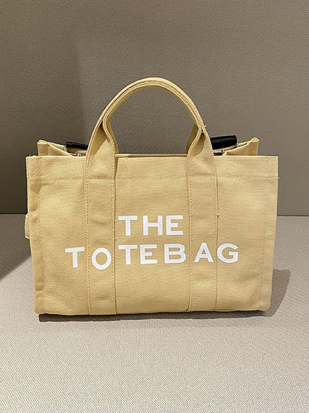 

StyleCast x Revolte Printed Shopper Handheld Bag, Khaki