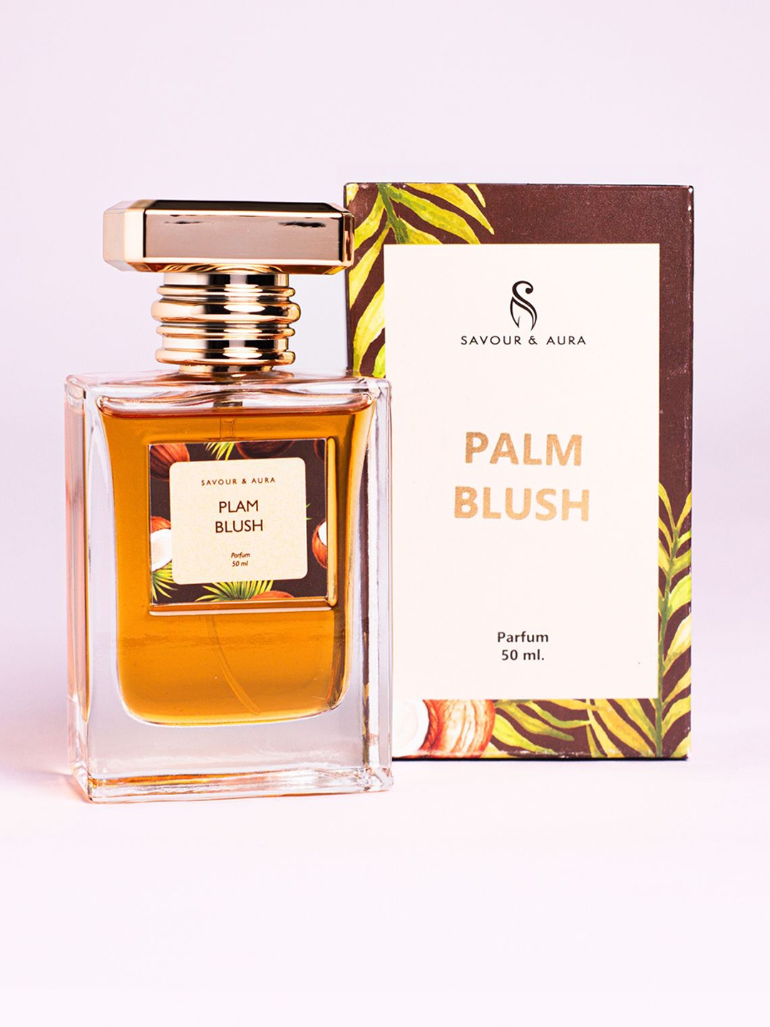 

SAVOUR AND AURA Palm Blush Long Lasting Eau De Parfum - 50 ml, Brown