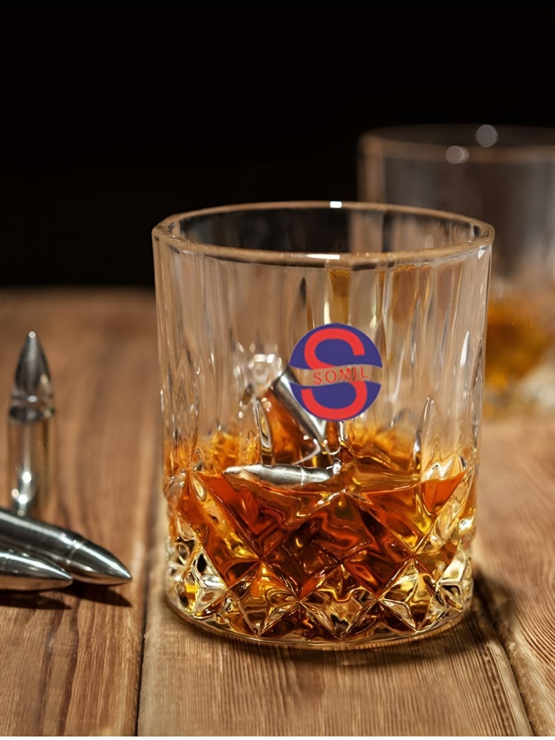 

SOMIL Unisex Transparent Water Glass