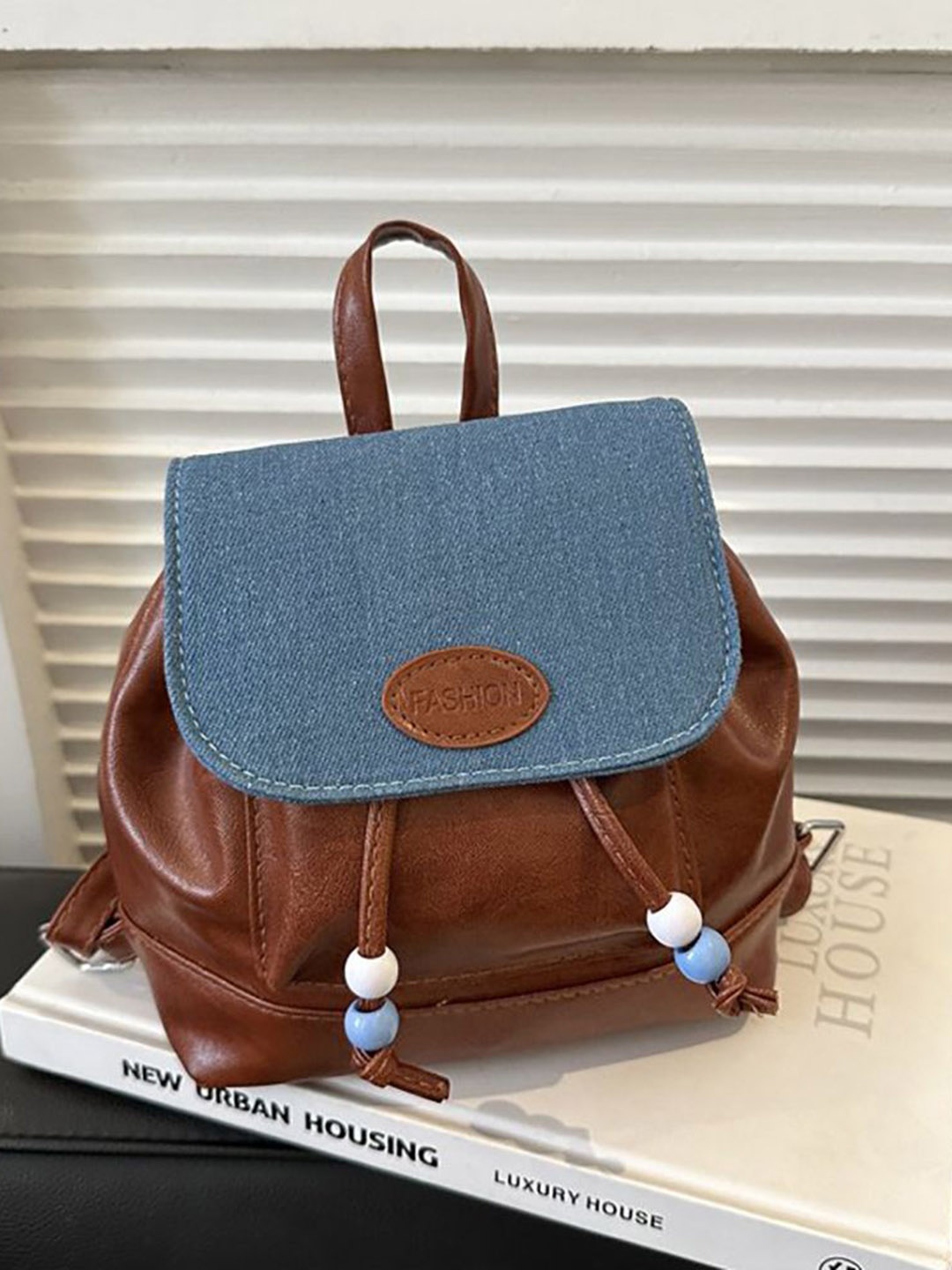 

StyleCast x Revolte PU Structured Shoulder Bag, Multi