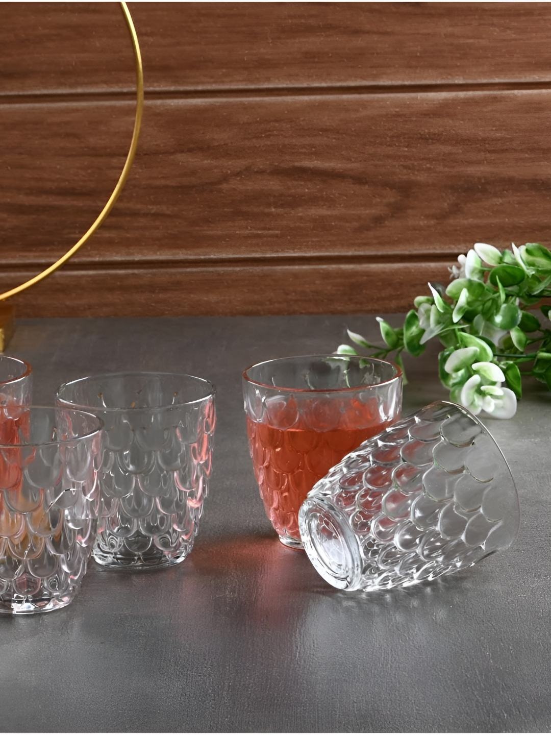 

SOMIL Unisex Transparent Water Glass