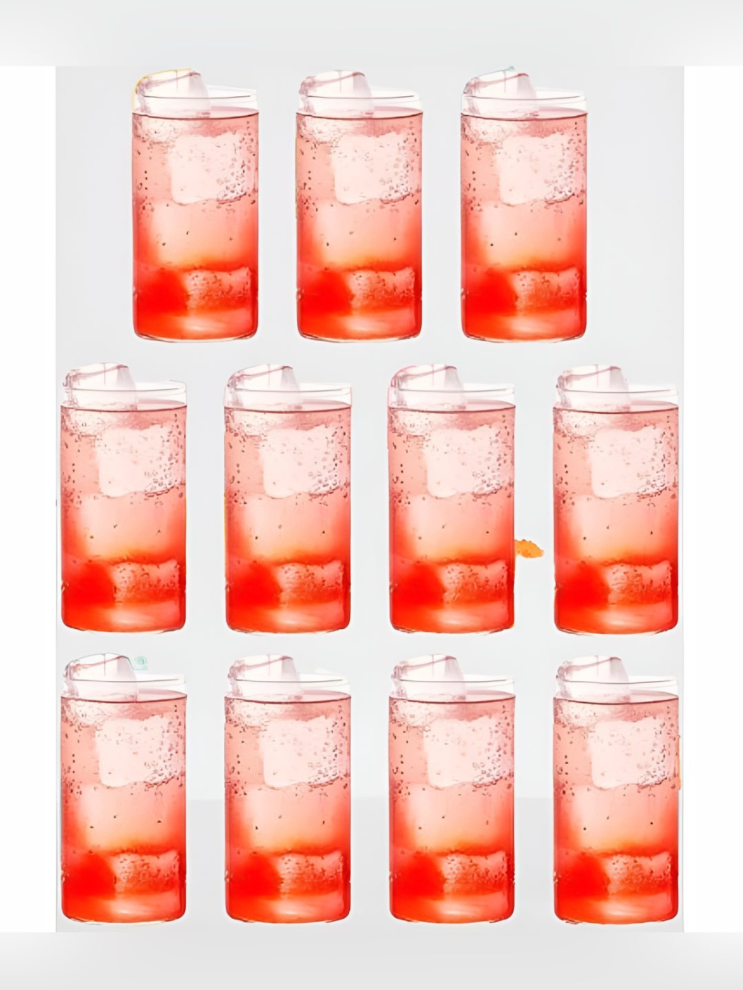 

SOMIL Unisex Transparent Water Glass