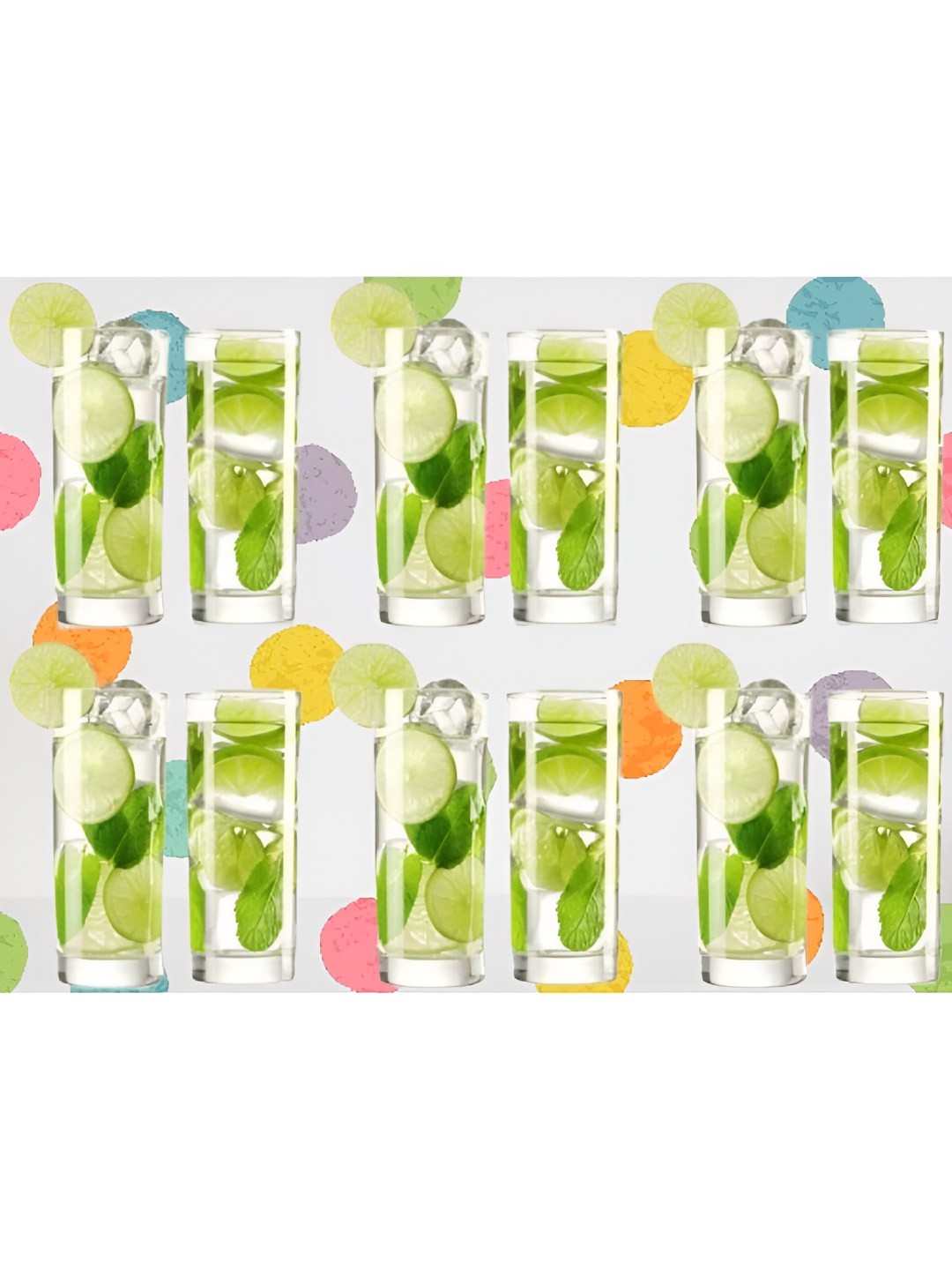 

SOMIL Unisex Transparent Water Glass