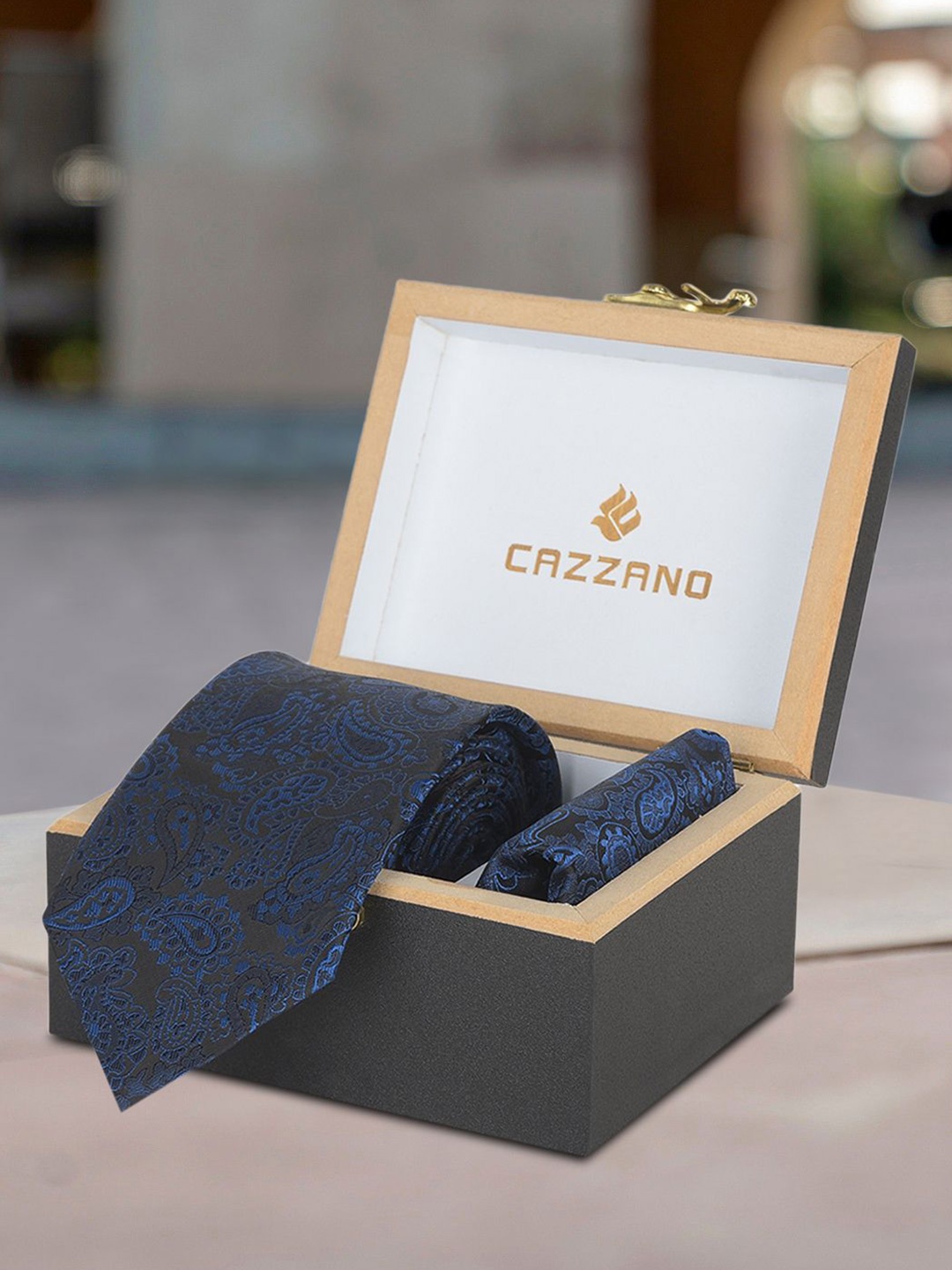 

Cazzano Men Accessory Gift Set, Blue