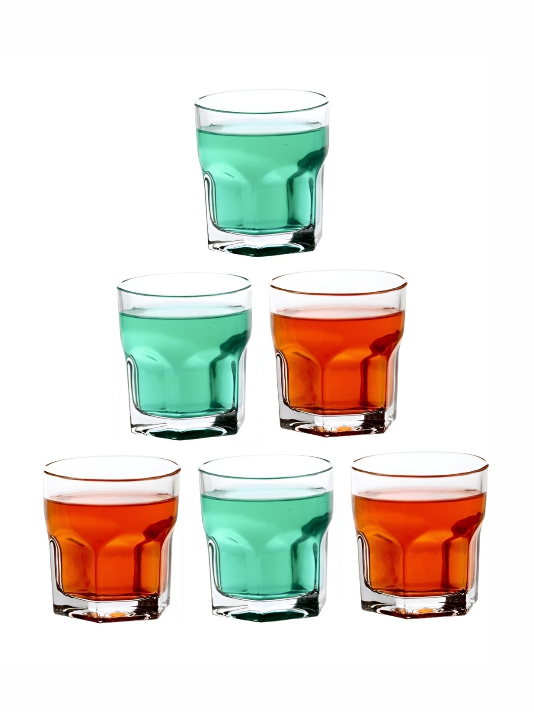 

SOMIL Transparent 6 Pieces Water Glasses 250 ml