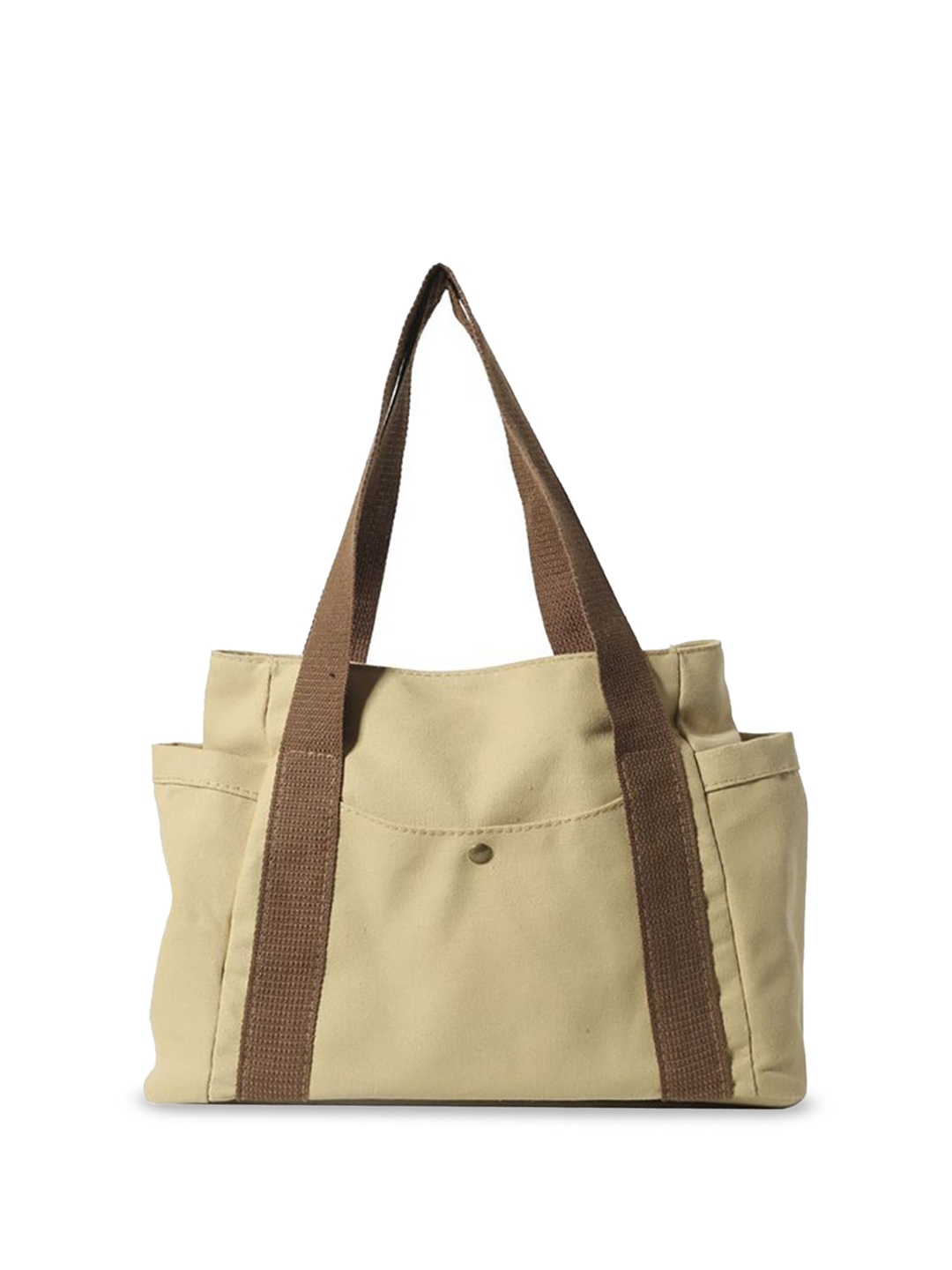 

StyleCast x Revolte Structured Handheld Bag, Khaki