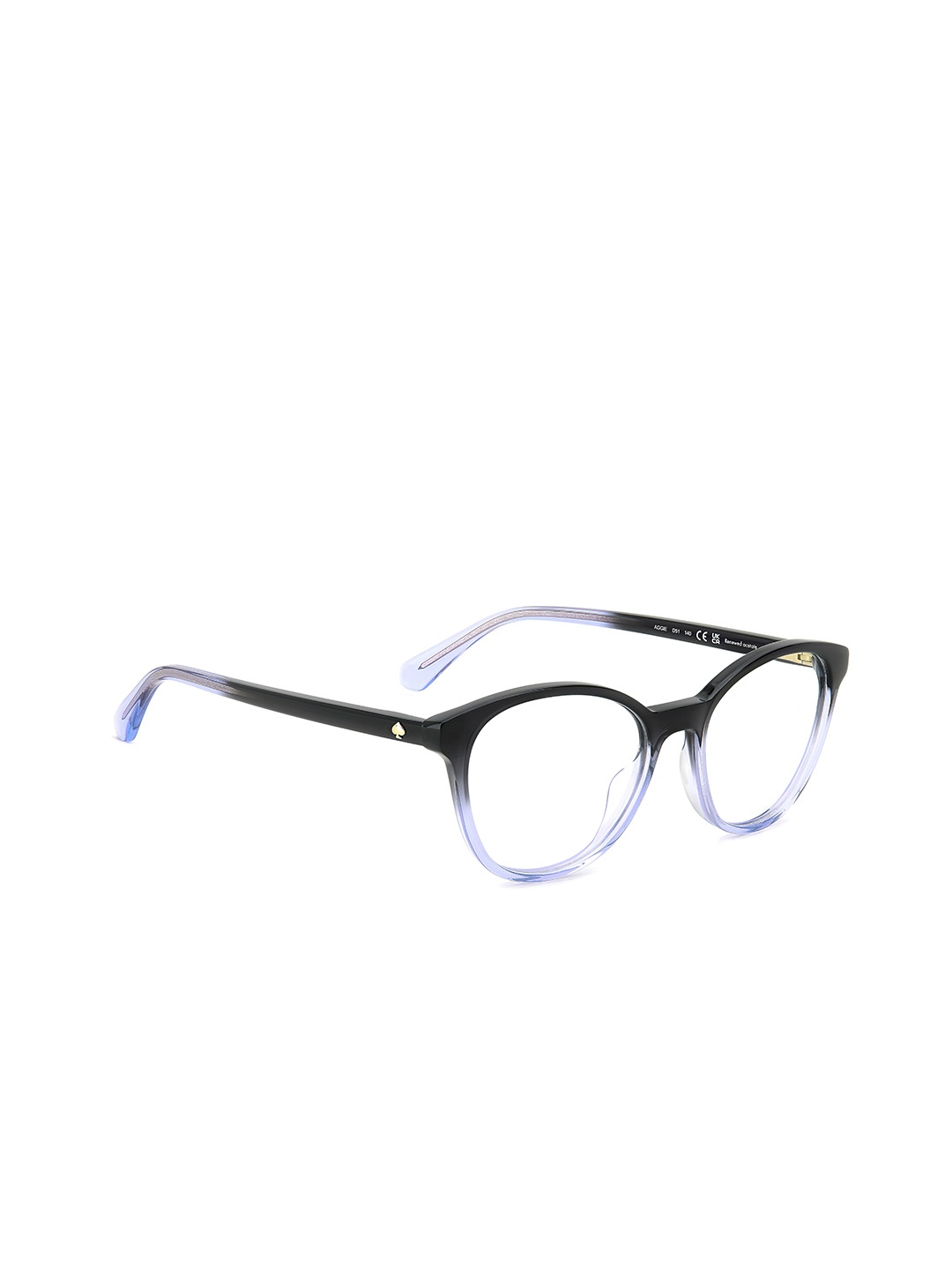 

Kate Spade Women Full Rim Round Frames, Black