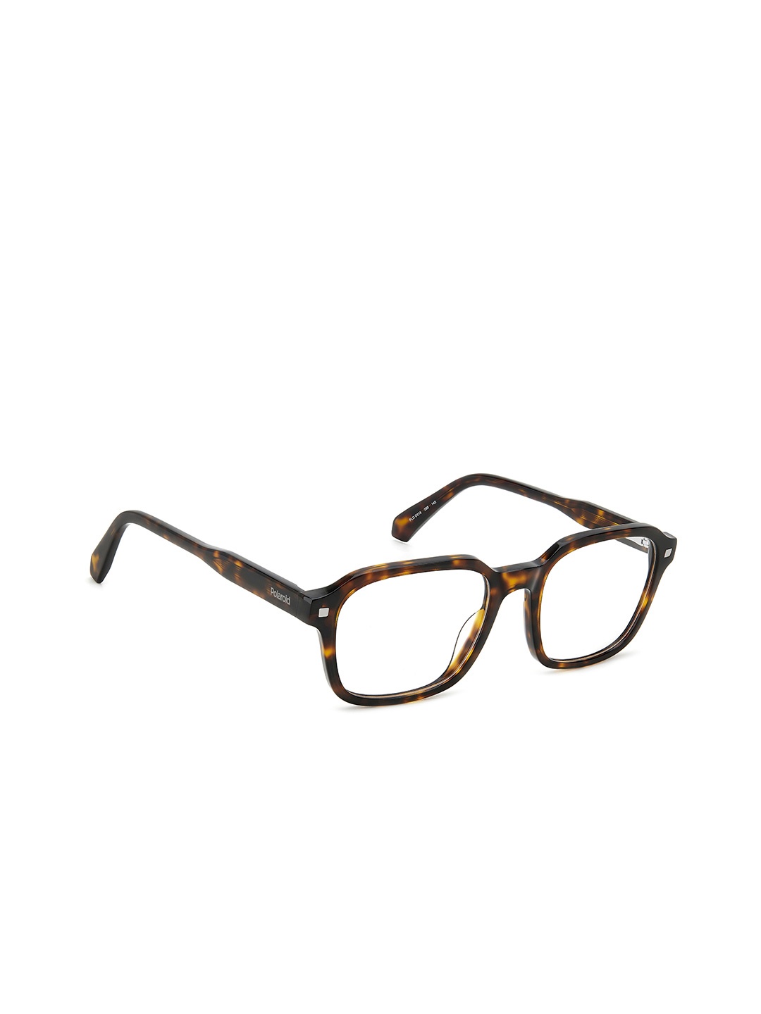 

Polaroid Men Full Rim Rectangle Frames, Brown