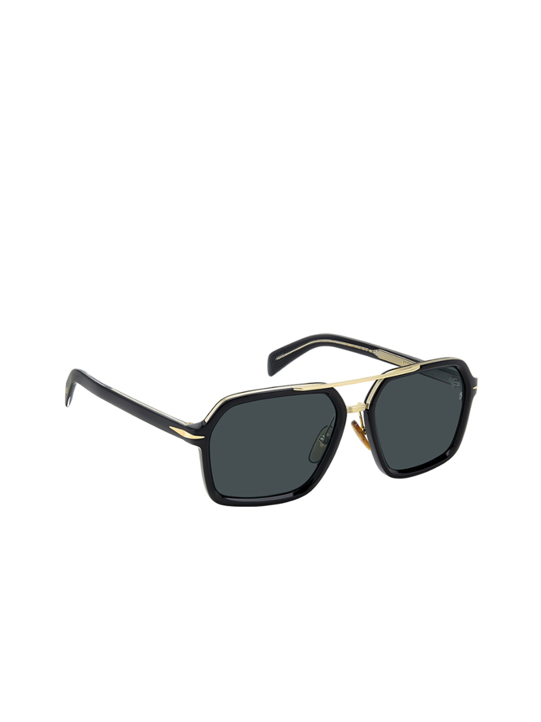 

DAVID BECKHAM Men Rectangle Sunglasses with UV Protected Lens 20721080758KU, Blue