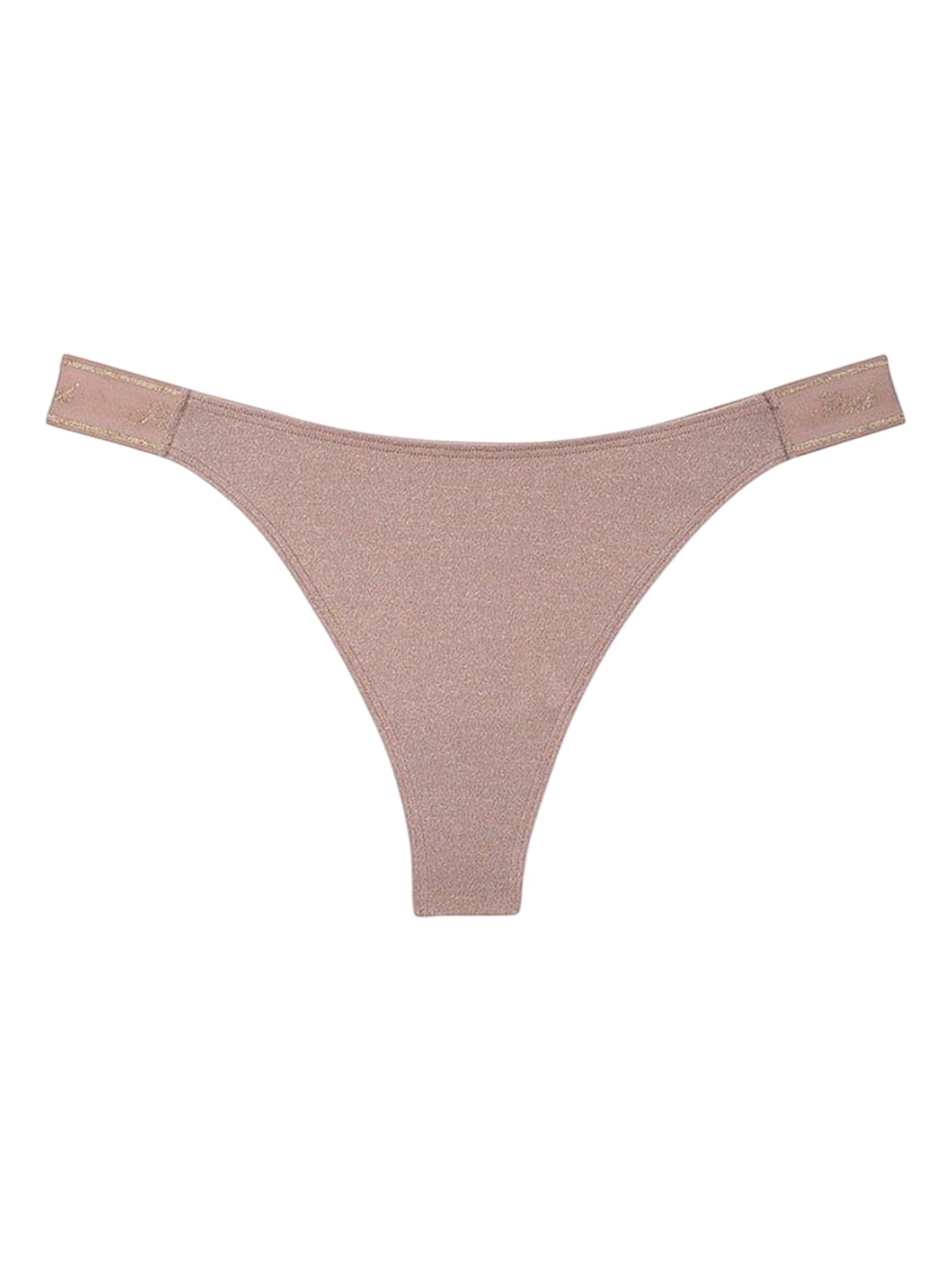 

Victoria's Secret Women Anti Microbial Low Rise Thong Briefs, Brown