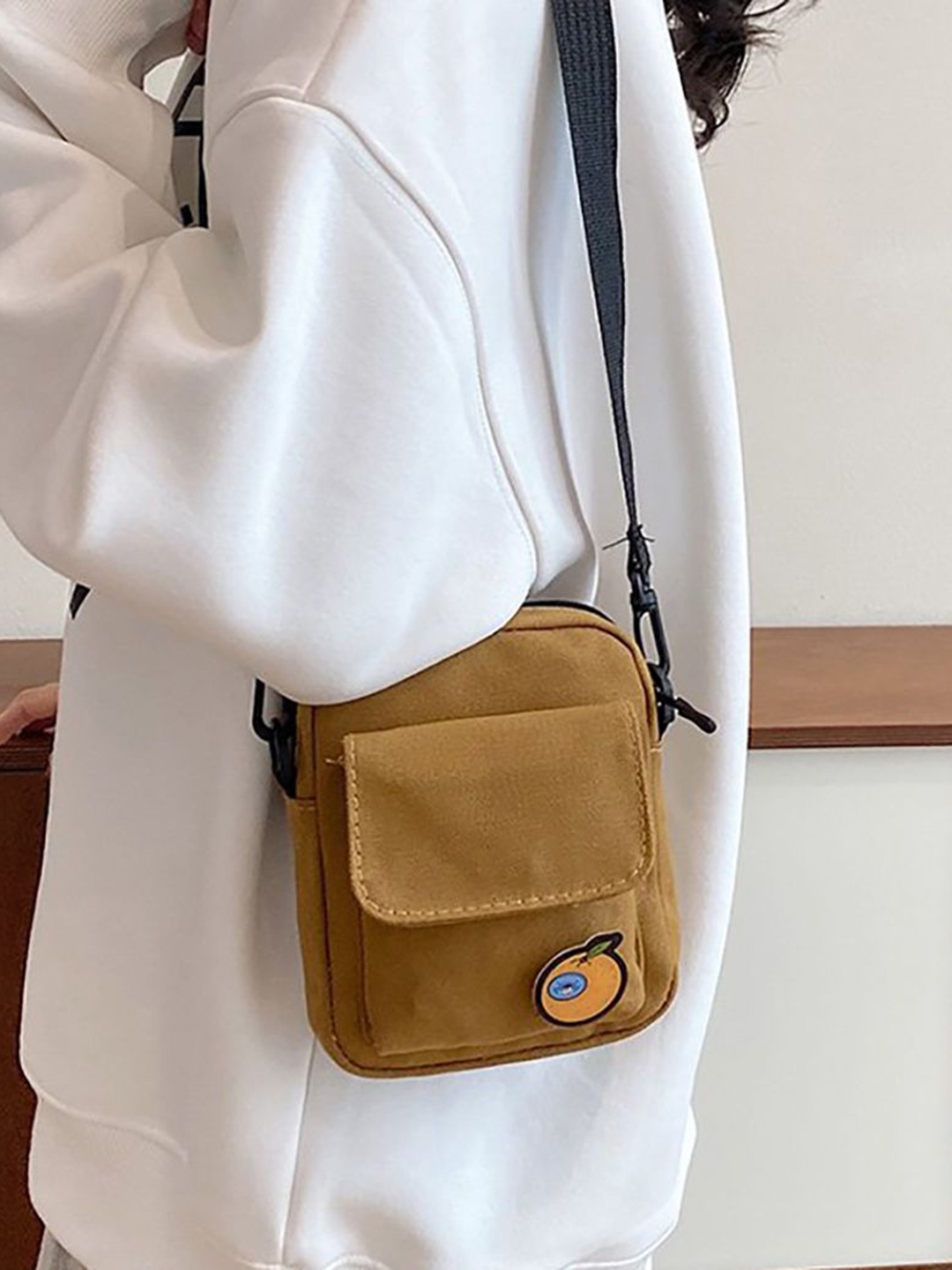 

StyleCast x Revolte Sling Bag, Brown