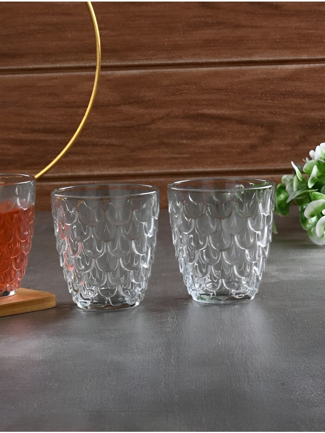 

SOMIL Unisex Transparent Water Glass