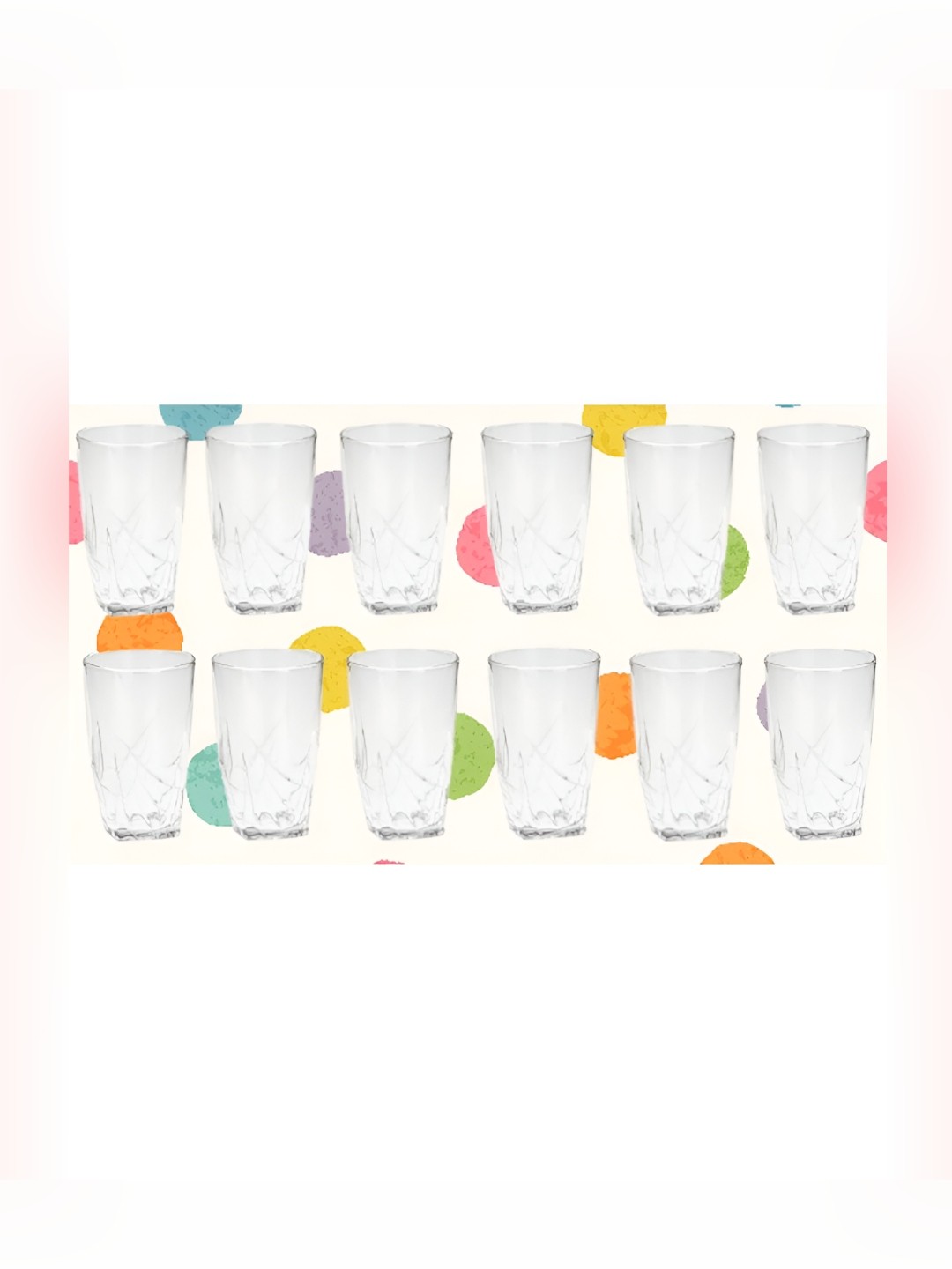 

SOMIL Unisex Transparent Water Glass
