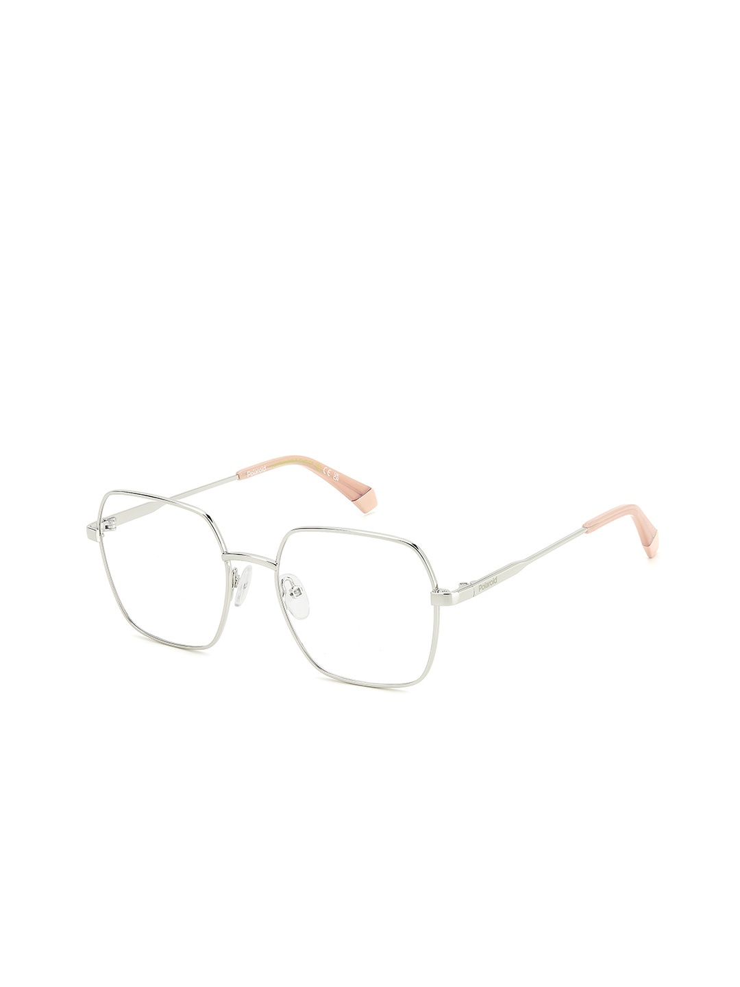 

Polaroid Women Full Rim Rectangle Frames, Silver